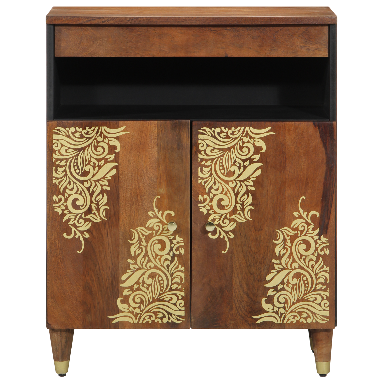 Sideboard 60x33x75 cm Solid Wood Mango - Image 3
