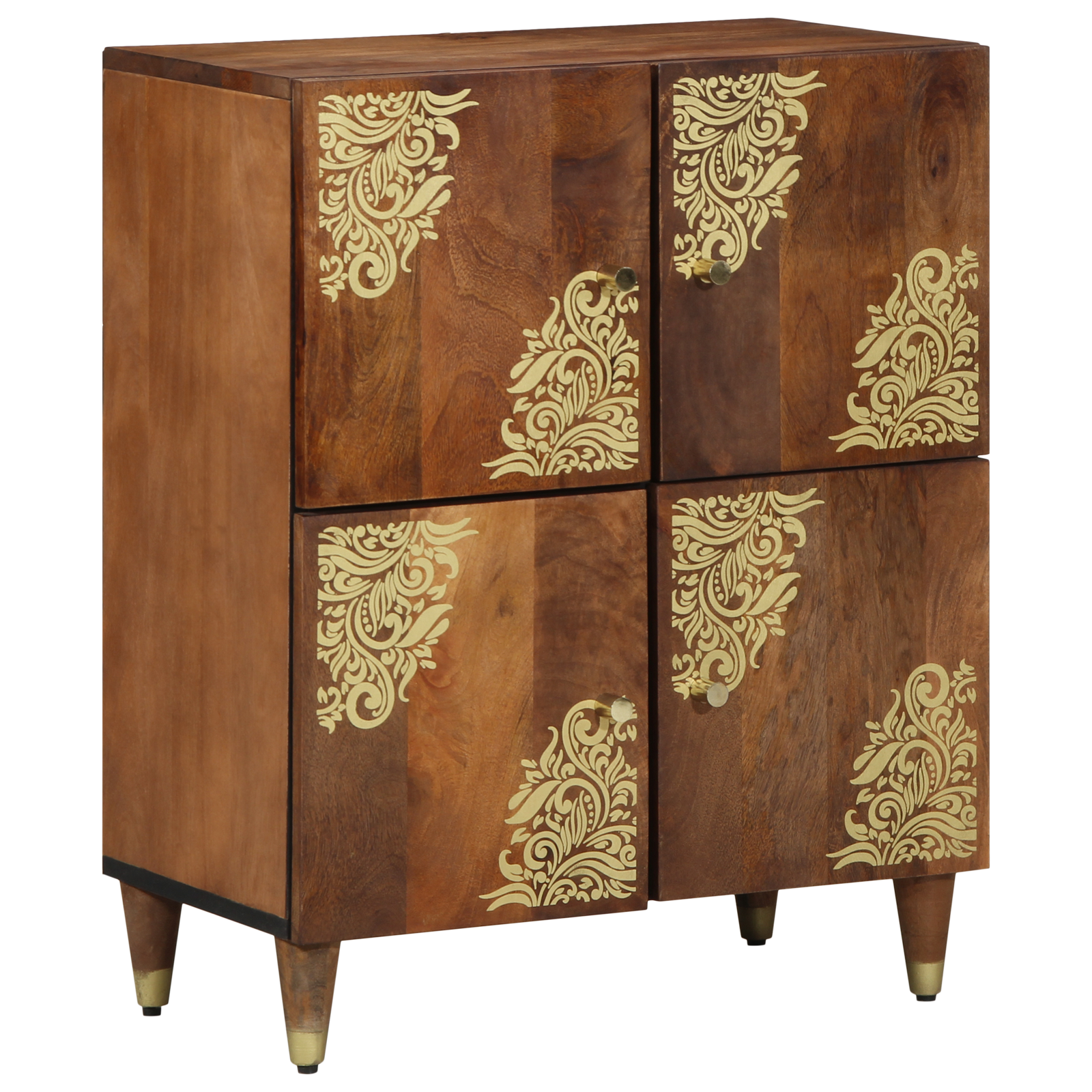 Dressoir Honingbruin Massief acaciahout 60 x 33 x 75 cm Dressoir