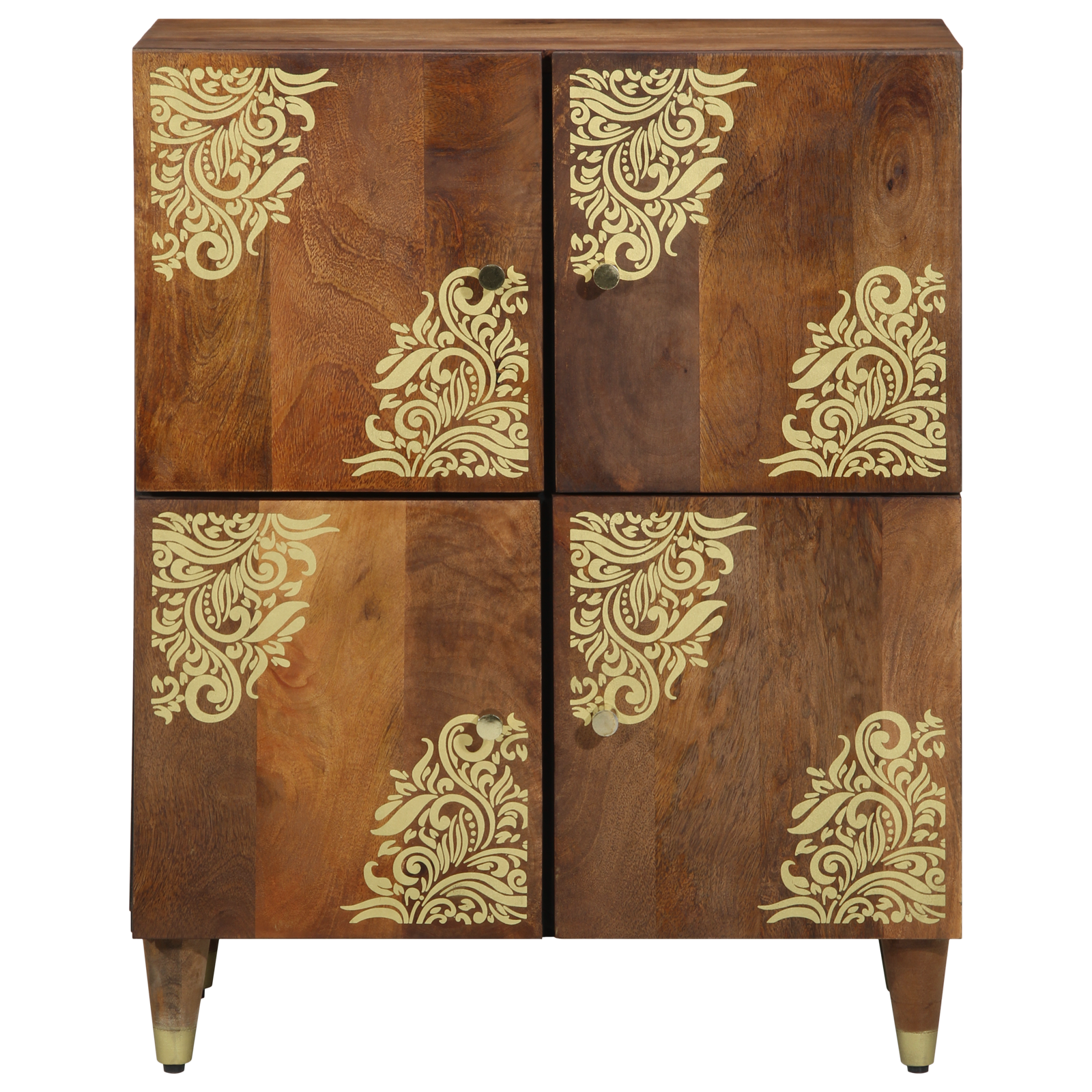 Sideboard Honey brown Solid acacia wood 60 x 33 x 75 cm Sideboard - Image 3
