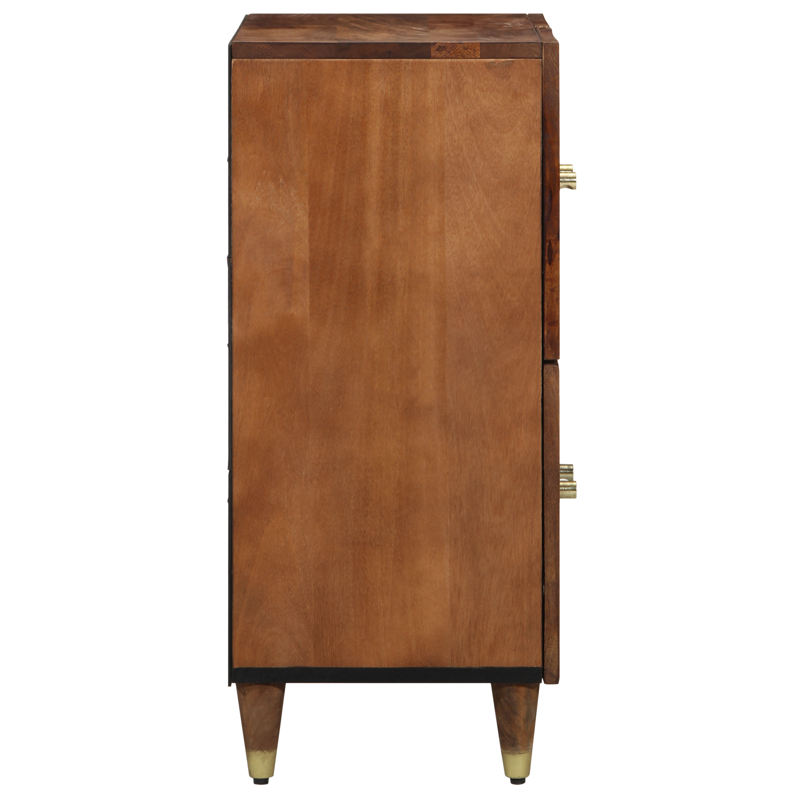 Sideboard Honey brown Solid acacia wood 60 x 33 x 75 cm Sideboard - Image 4
