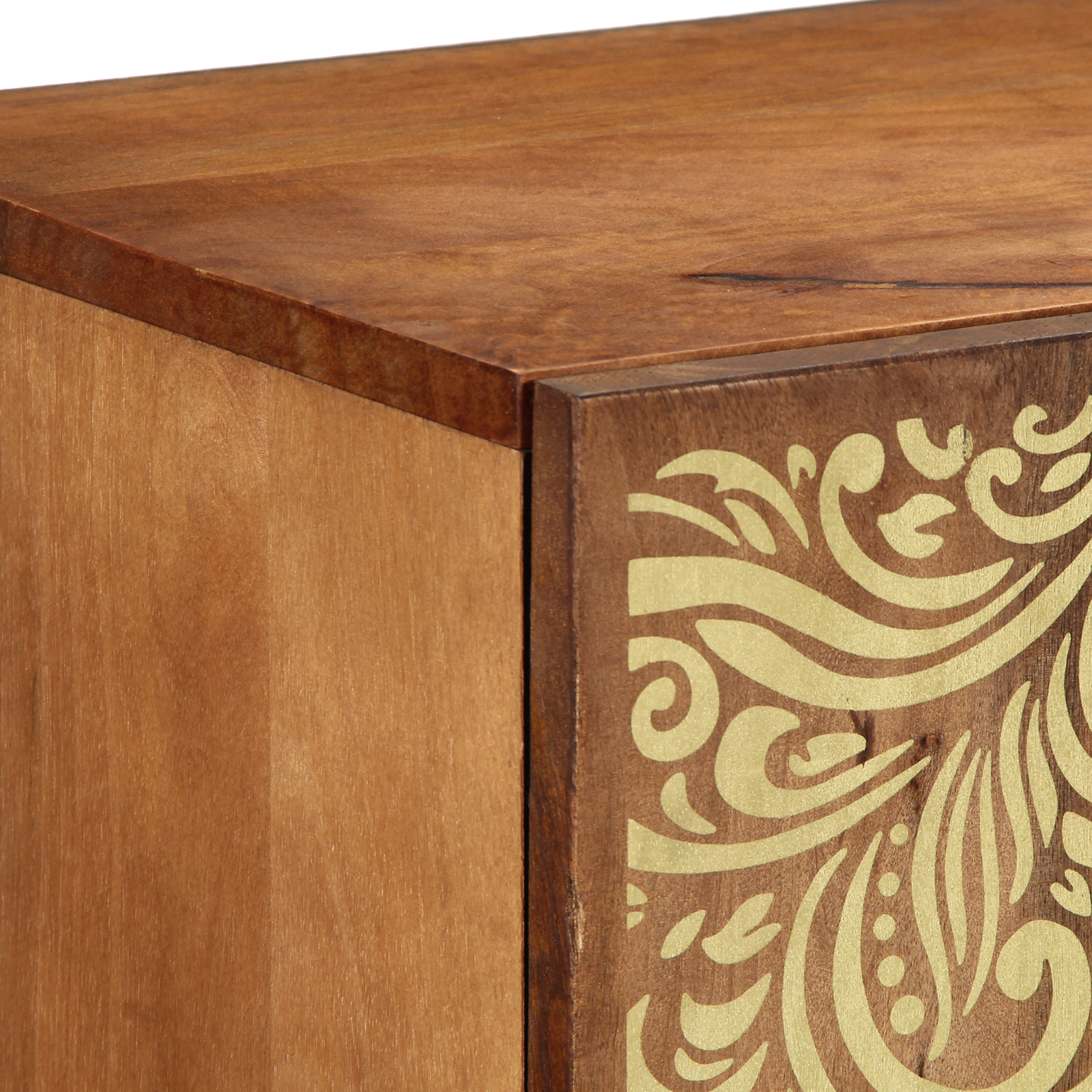 Sideboard 90x33x75 cm Solid Wood Mango - Image 6