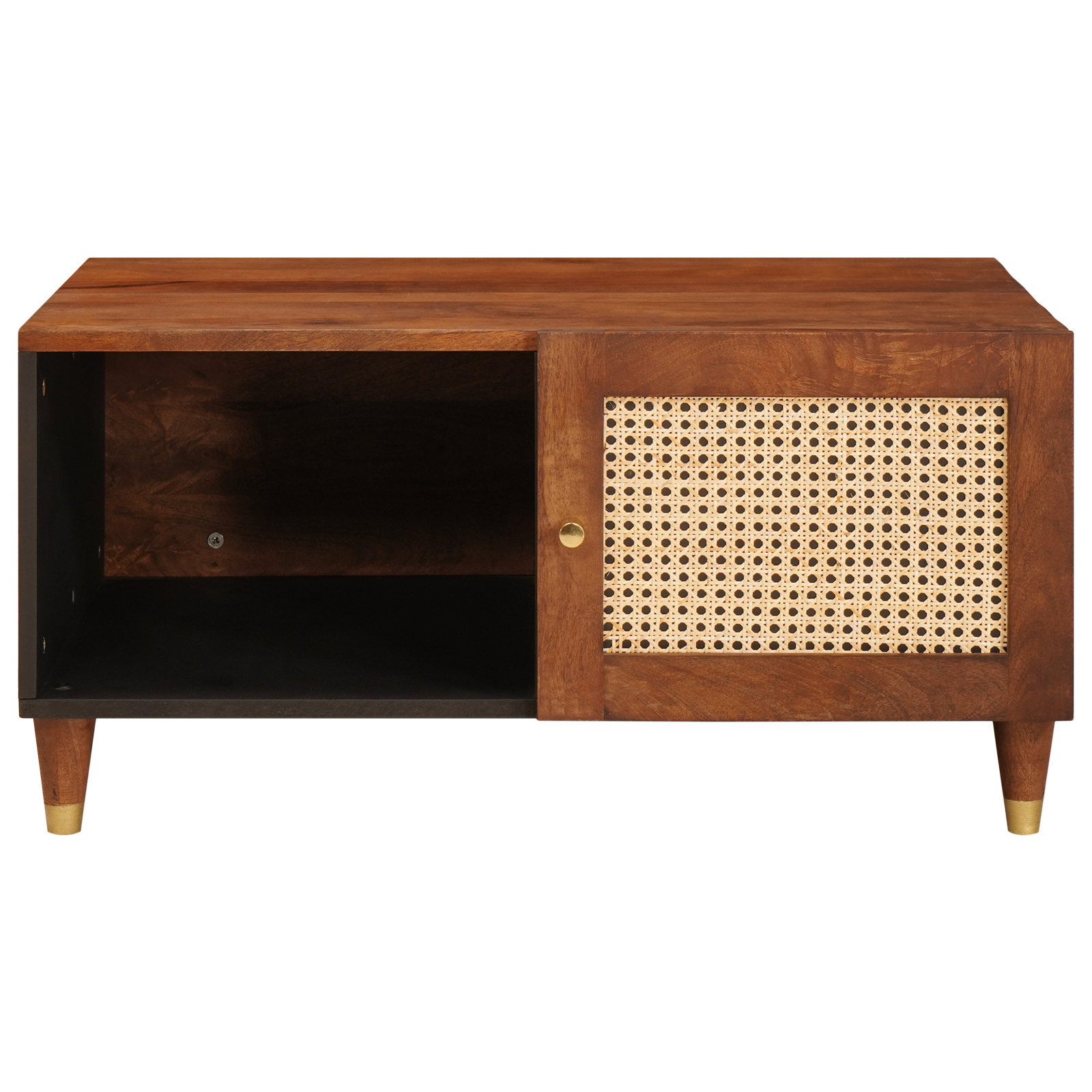 Salontafel 80 x 50 x 40 cm Massief Mango Hout