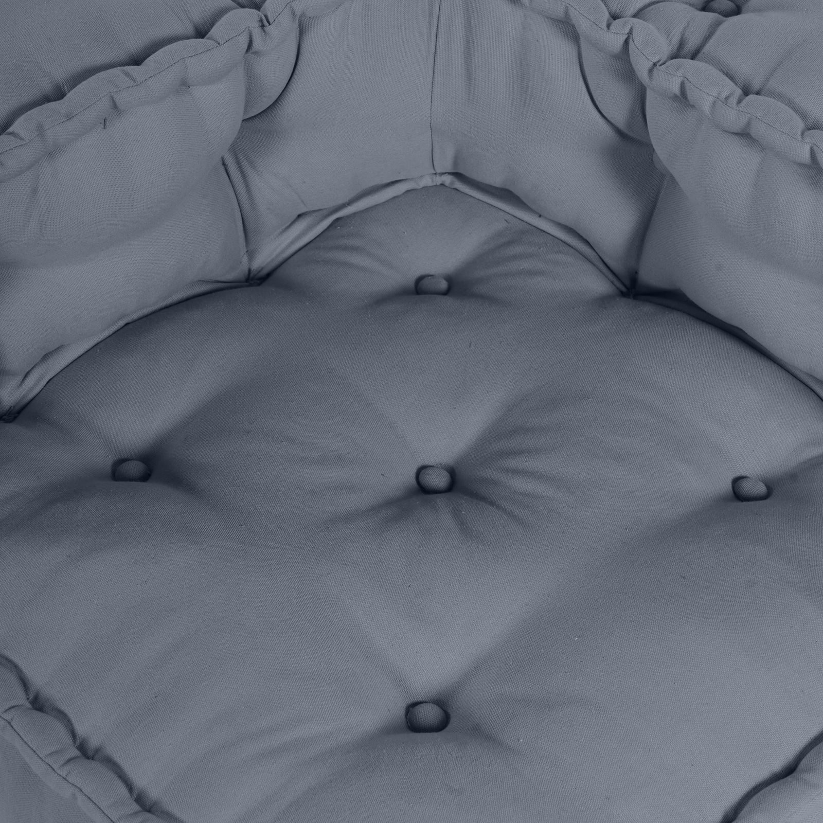 Gray Modular Pouffe 140x70x36 Fabric - Image 5