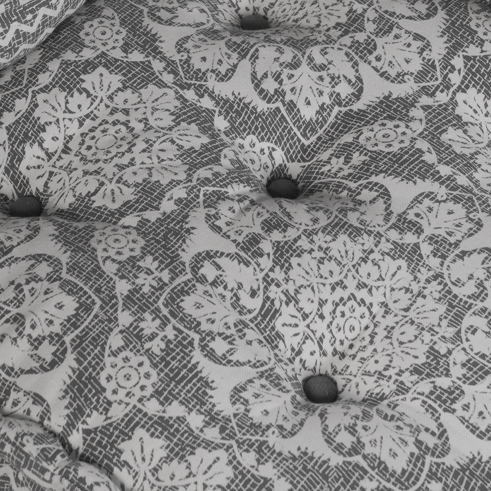 Light Grey Modular Pouffe 70x70x54 Fabric - Image 9