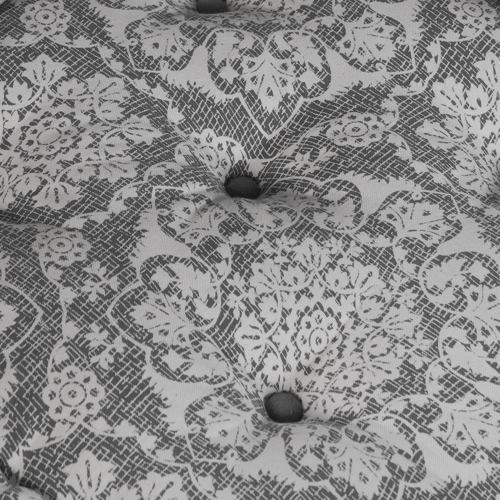 Modular Pouffe Light Grey 70x70x36 Fabric - Image 6