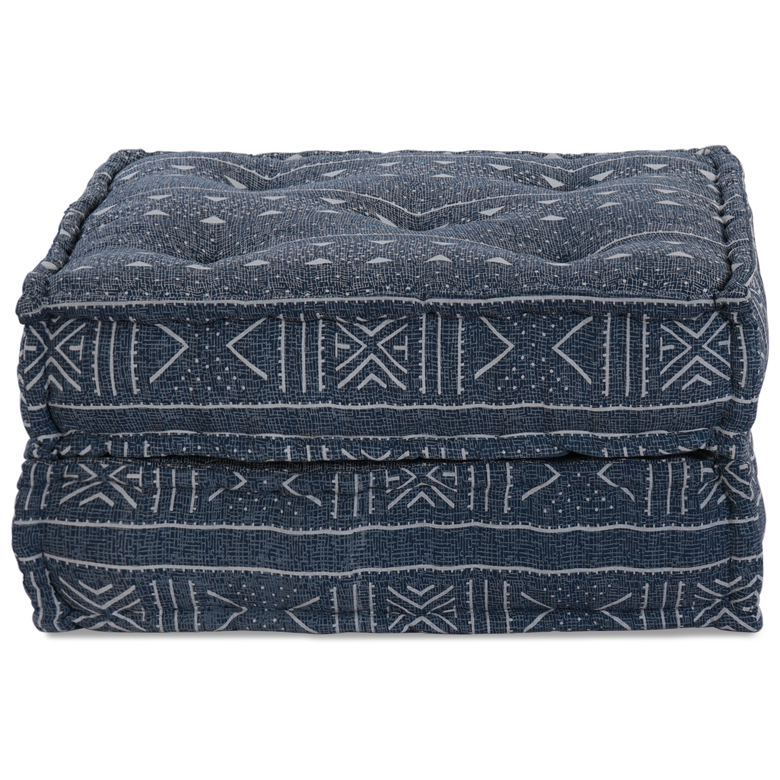 Modular Pouffe Indigo 70x70x36 Fabric - Image 3
