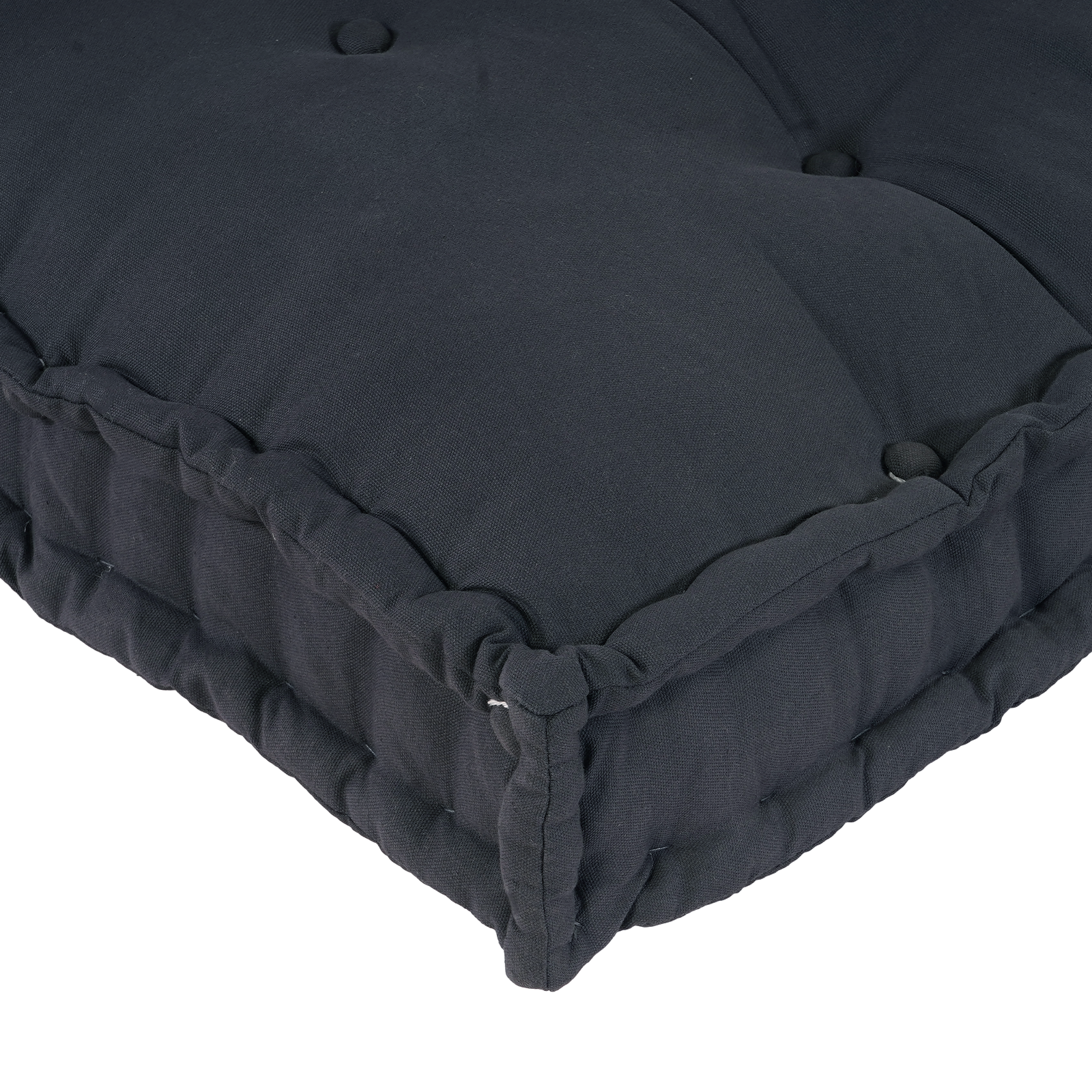 Pallet Sofa Cushion with Arm and Back Support - Anthracite Fabric - Image 6