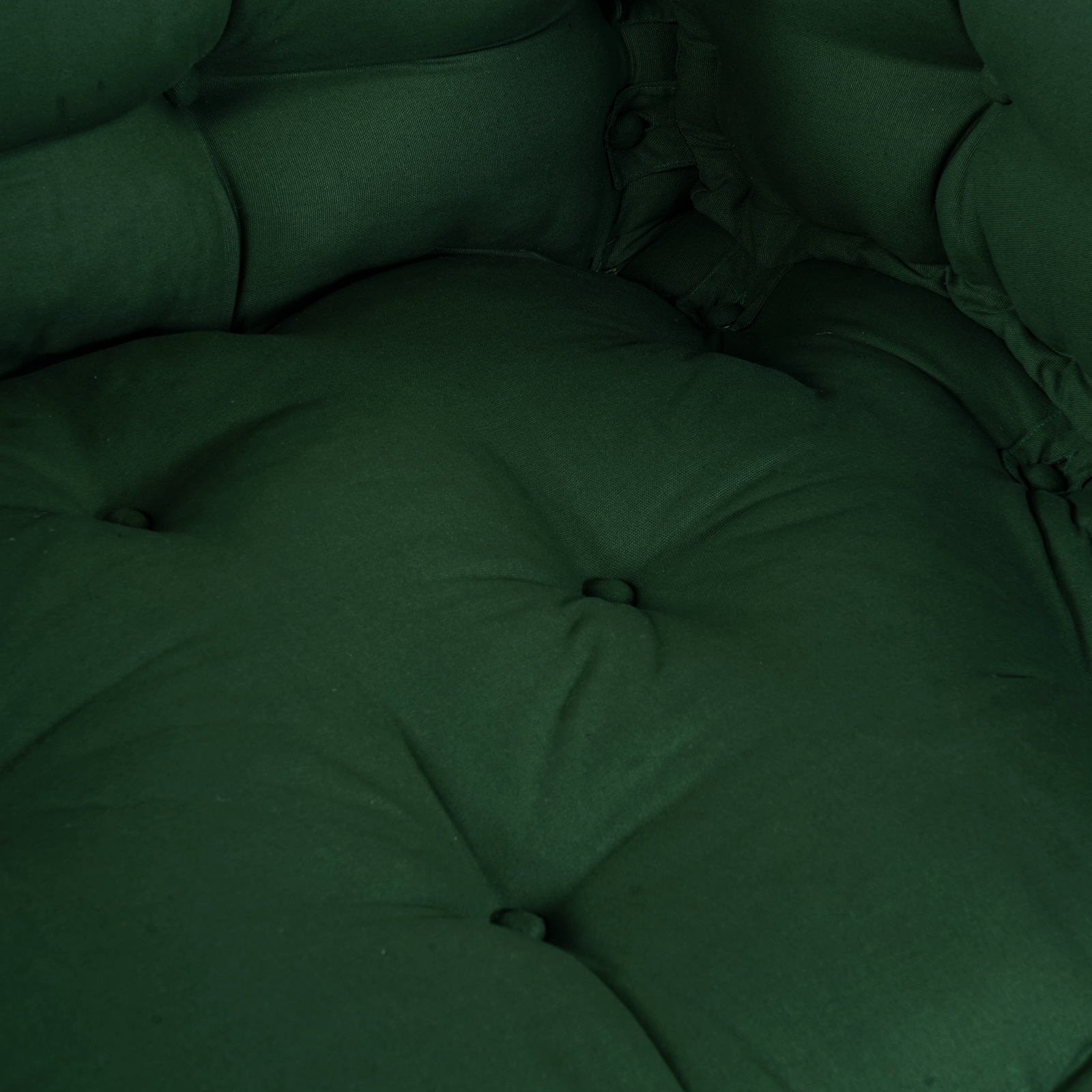 Pallet Sofa Cushion with Arm and Back Support - Green Fabric - Image 5