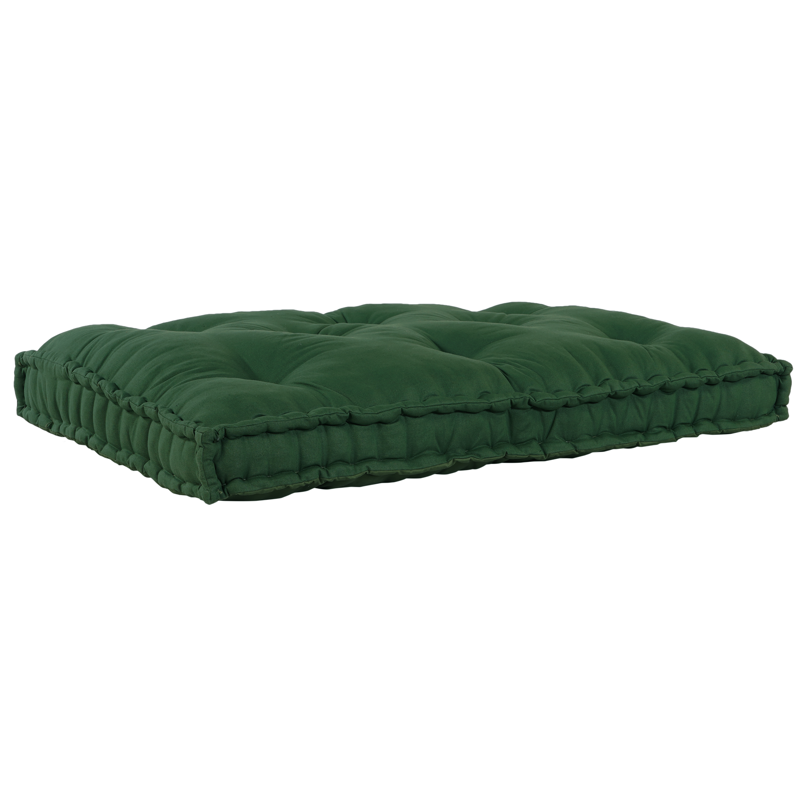 Pallet Sofa Cushion Green Fabric