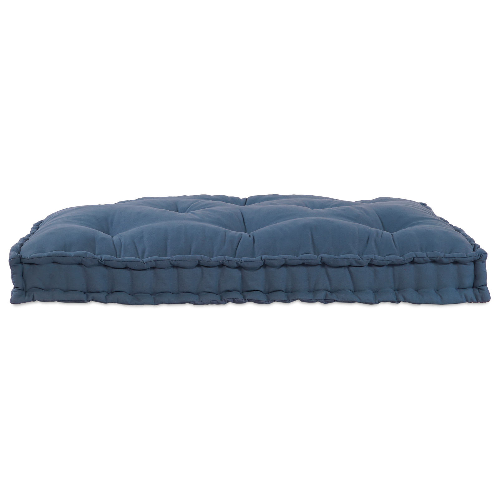 Pallet Sofa Cushion Blue Fabric - Image 2
