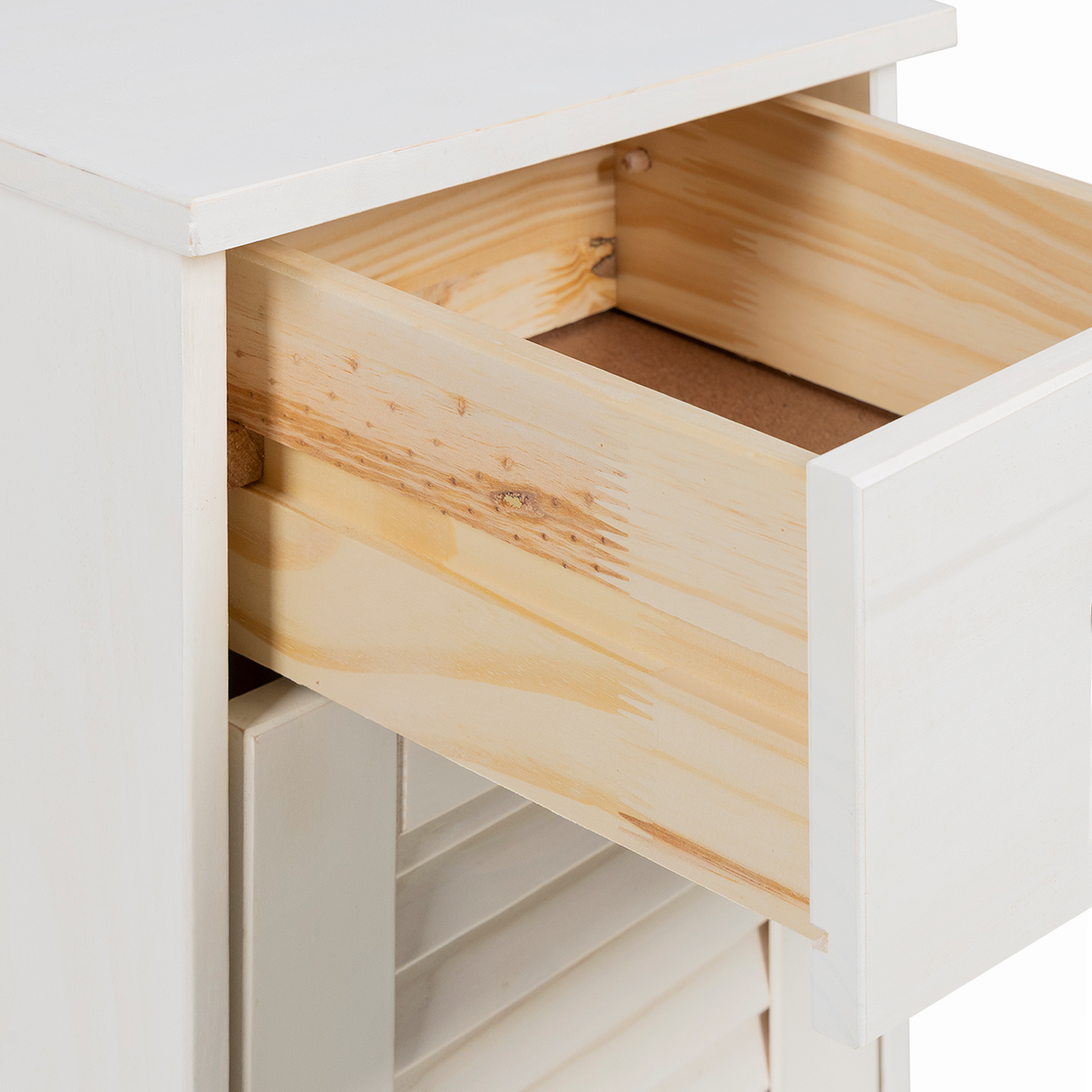Bathroom Cabinet "VIGO" with Drawer 37x34x80 cm Solid Wood Pine - Image 9