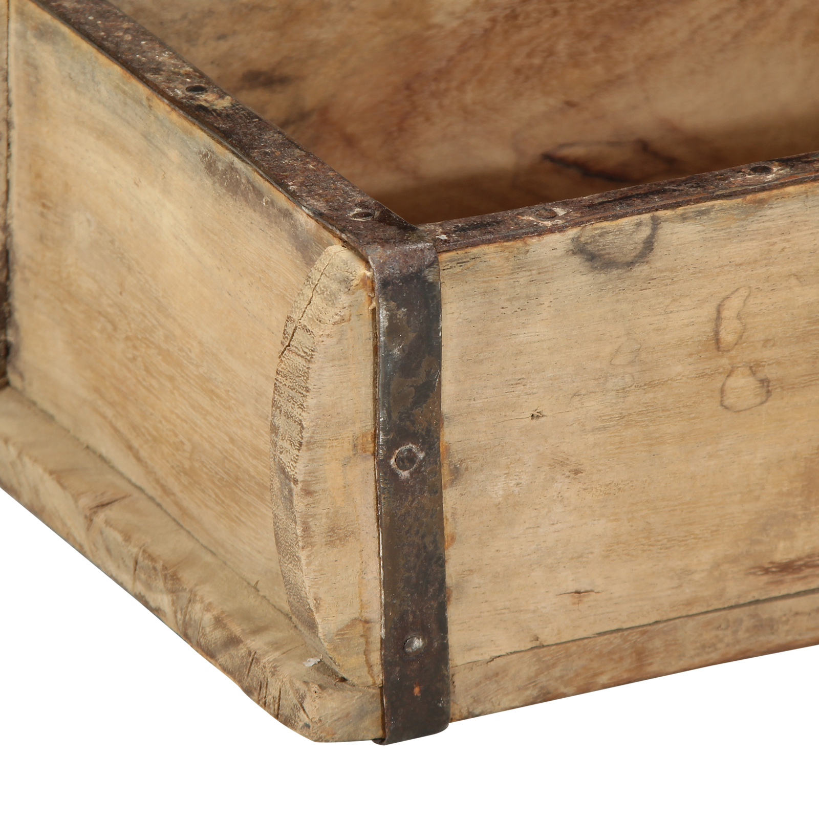 Tray 30x15x9 cm Solid Wood Reclaimed - Image 9