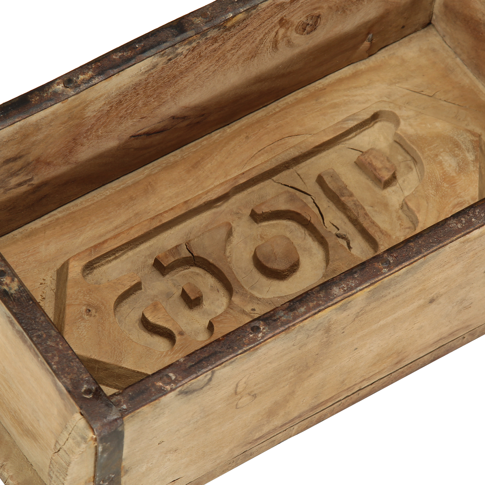 Trays 4 pcs 30x15x9 cm Solid Wood Reclaimed - Image 10