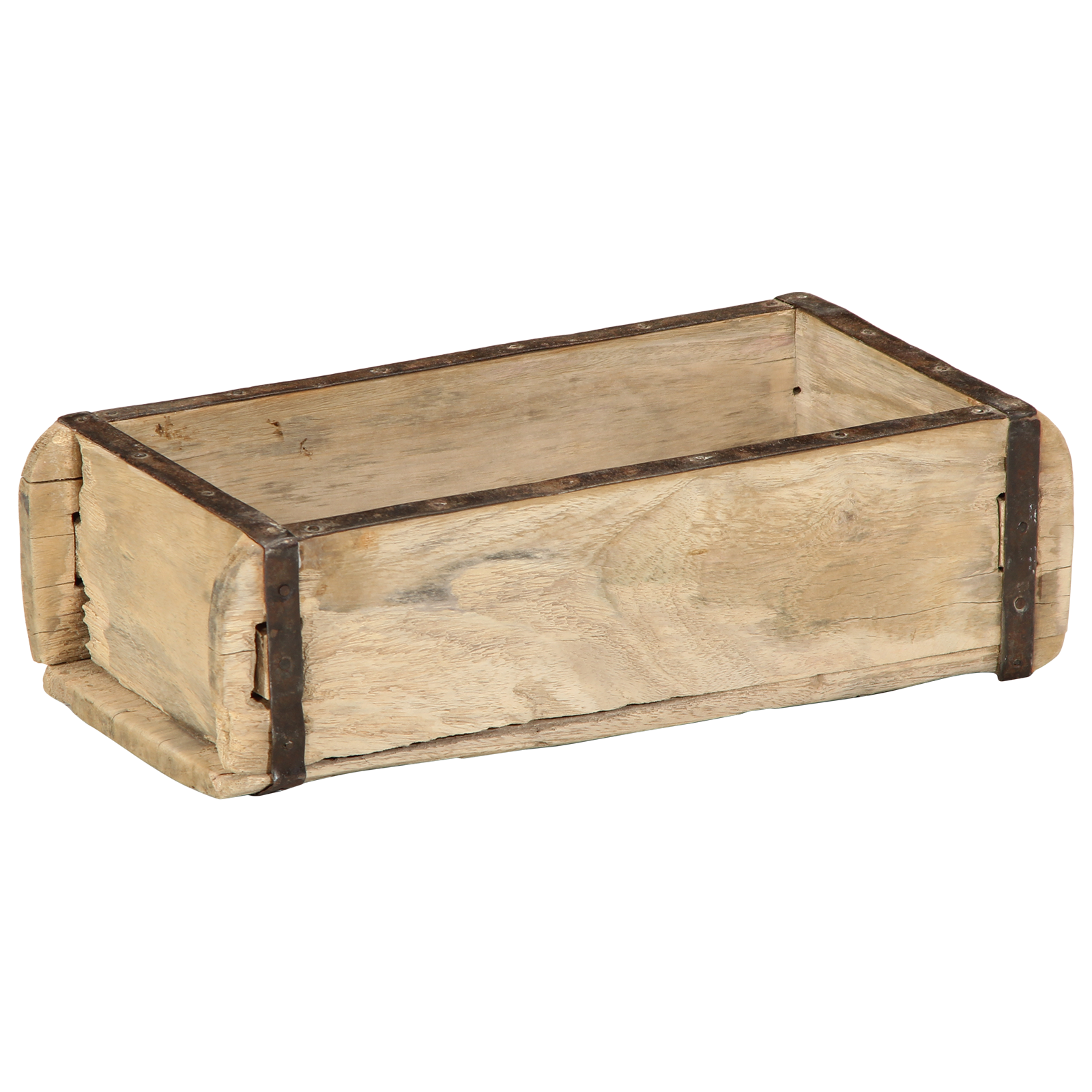 Trays 4 pcs 30x15x9 cm Solid Wood Reclaimed - Image 2
