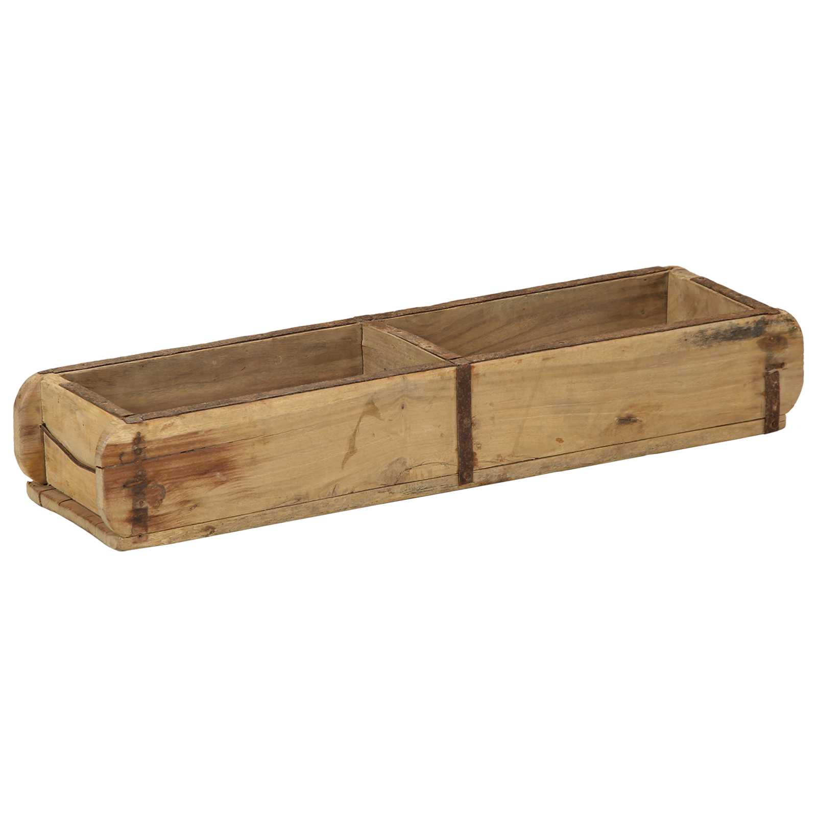 Tray 60,5x15x9 cm Solid Wood Reclaimed - Image 3