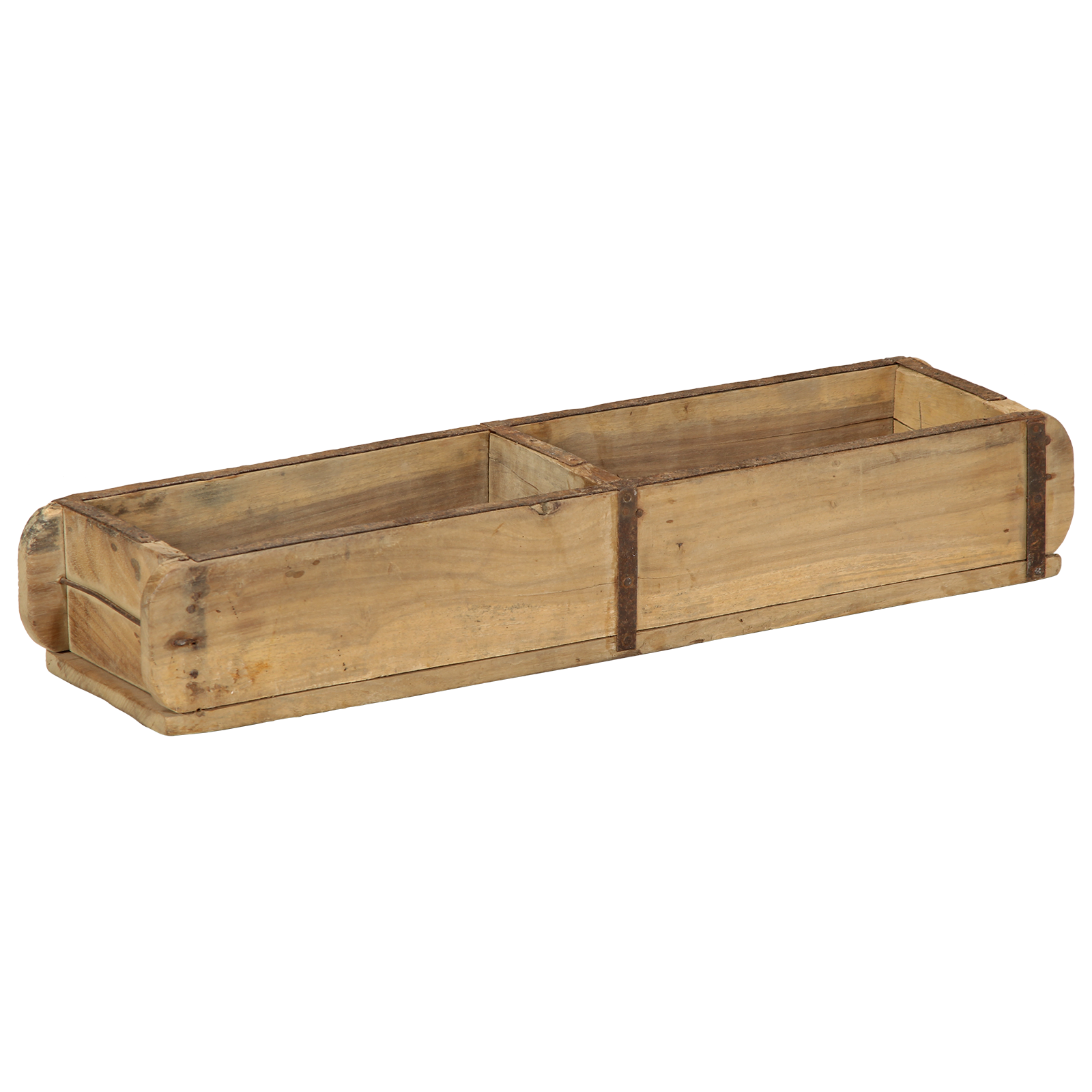 Tray 60,5x15x9 cm Solid Wood Reclaimed - Image 4