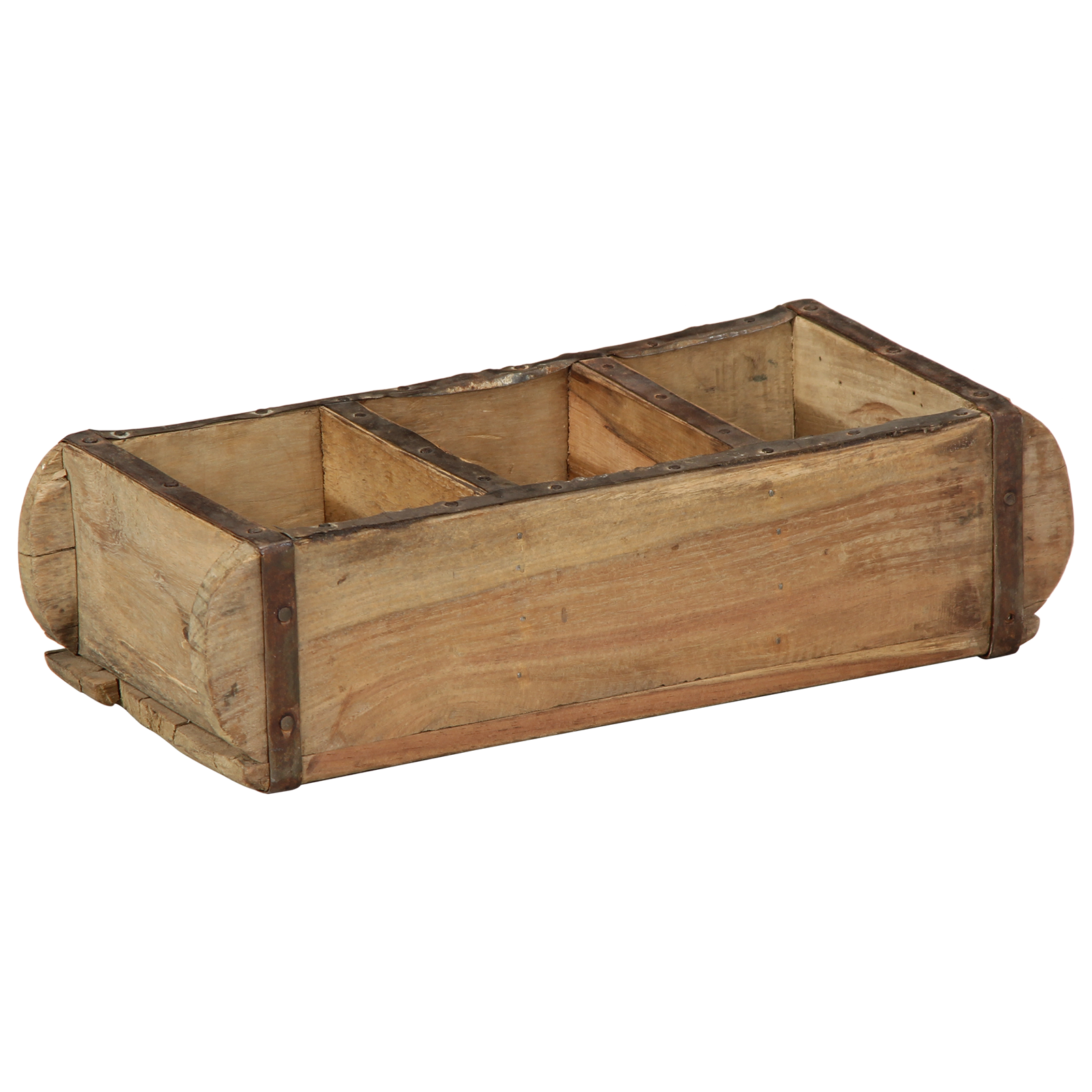 Tray 30x14x9 cm Solid Wood Reclaimed - Image 2