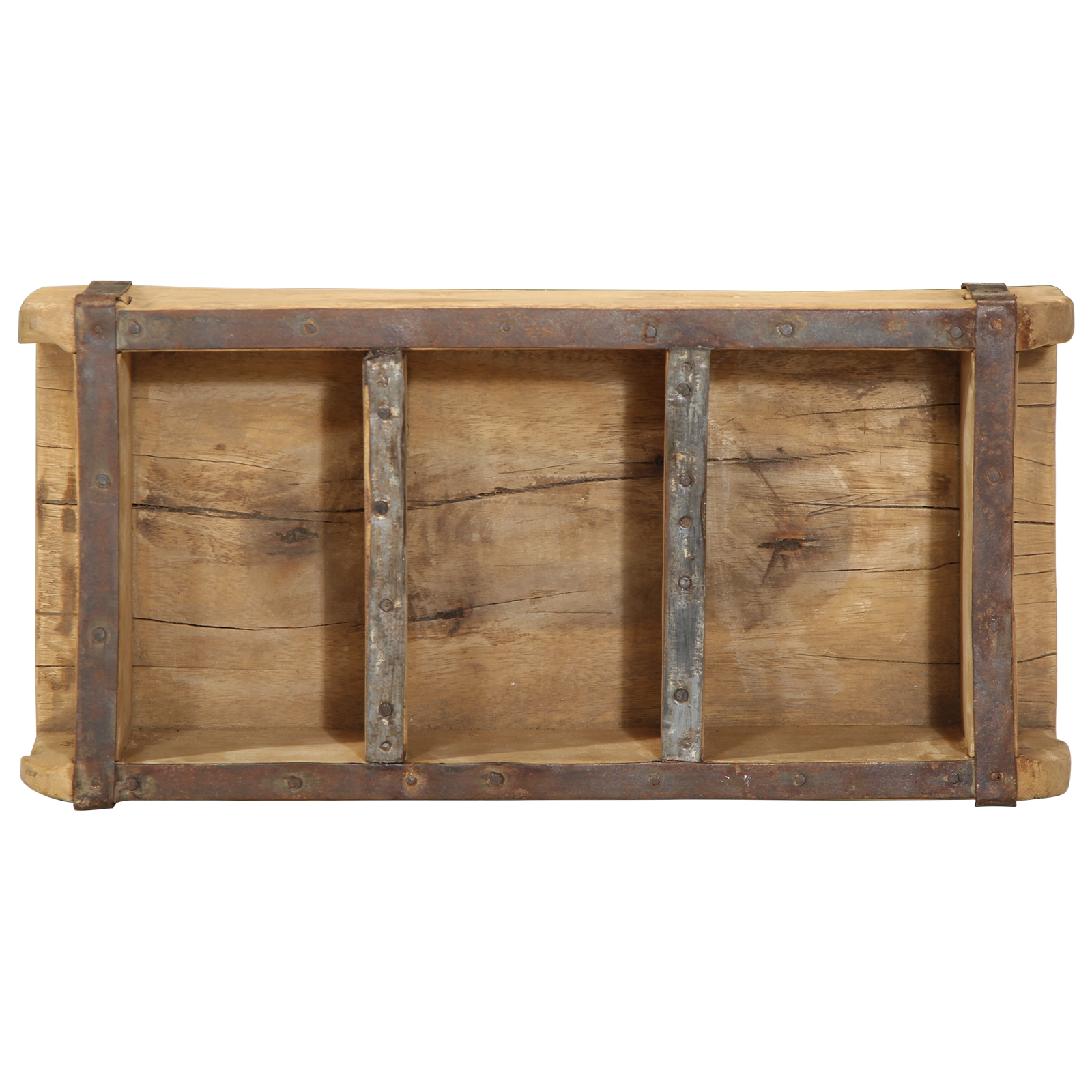 Trays 4 pcs 30x14x9 cm Solid Wood Reclaimed - Image 8