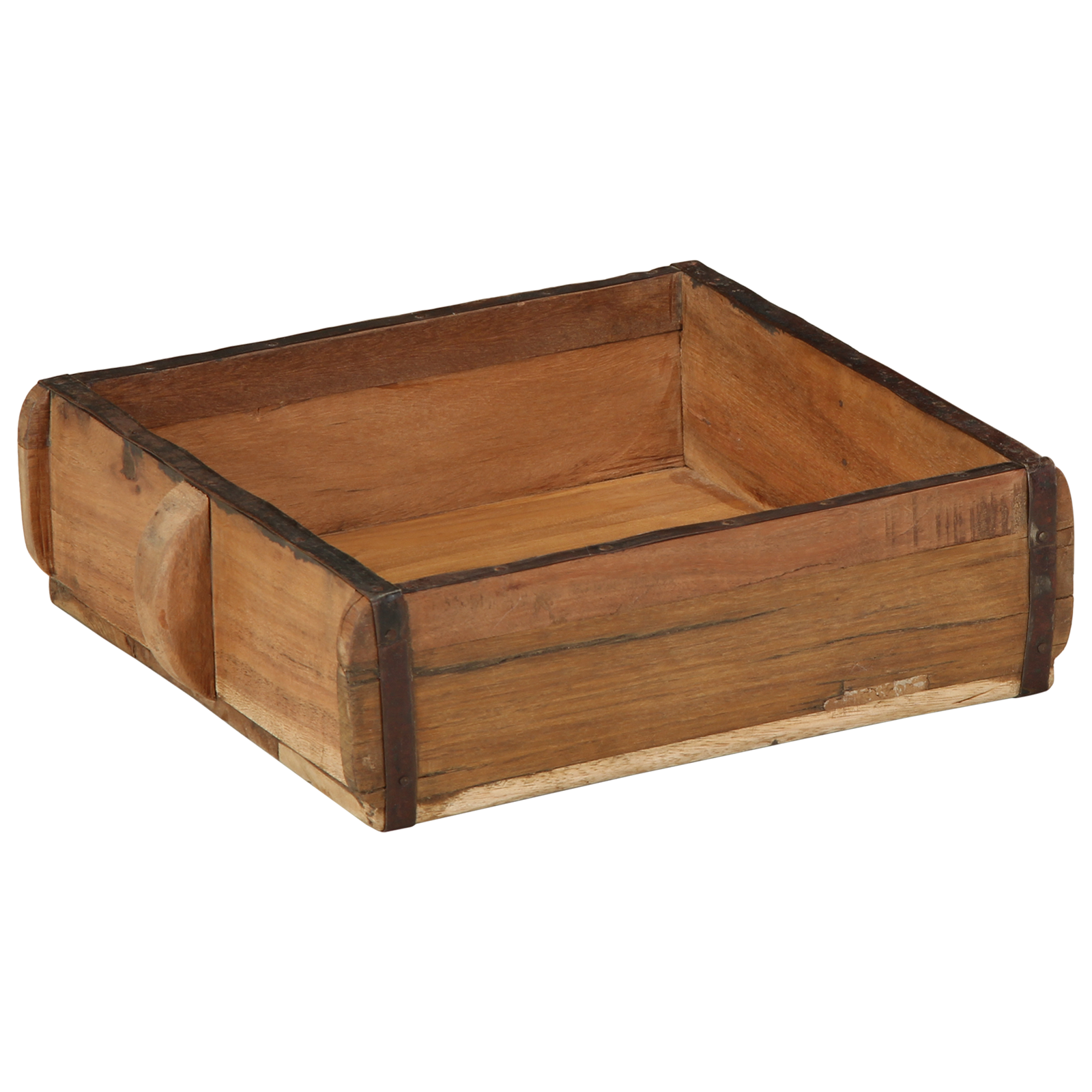 2 Piece Tray Set Solid Wood Reclaimed - Image 5