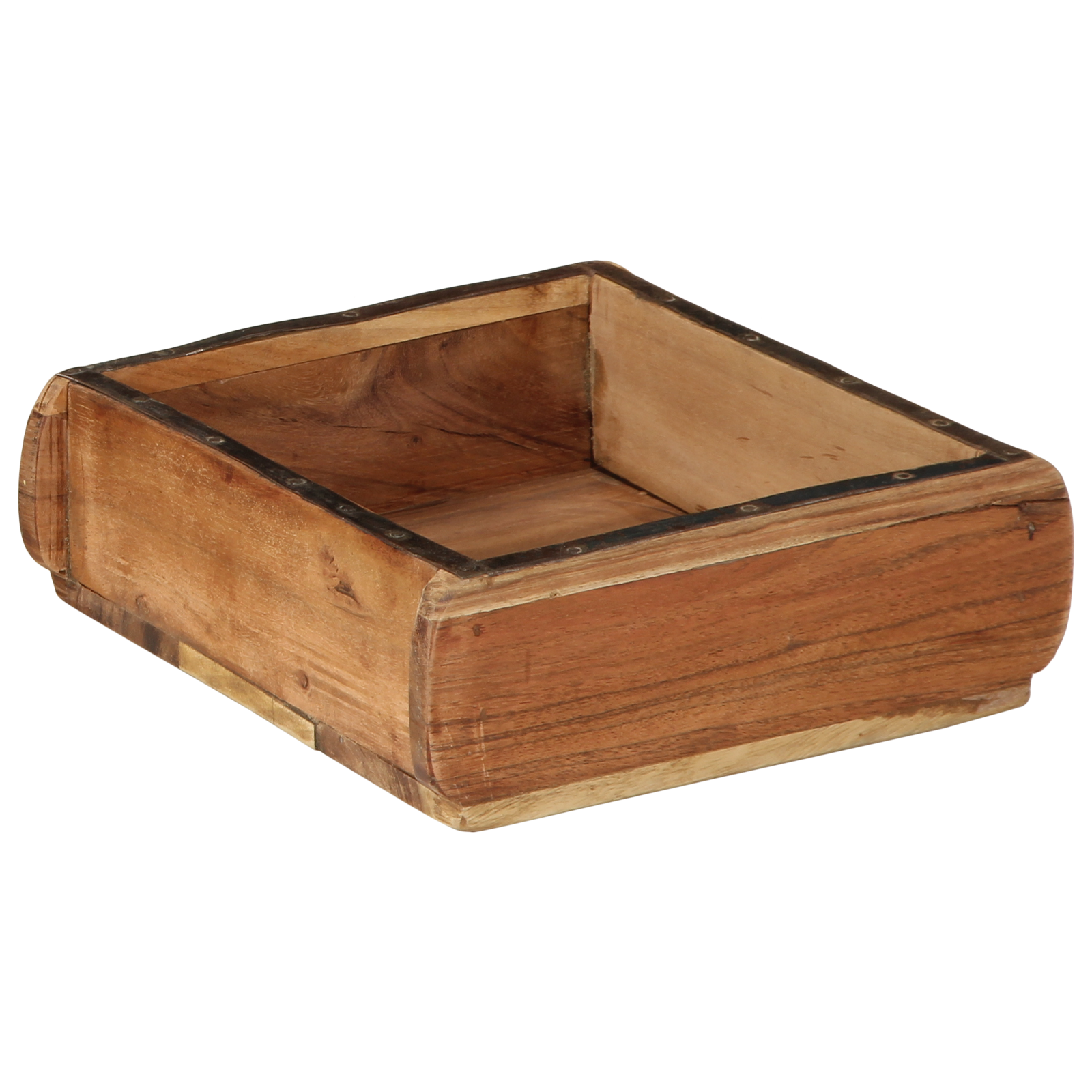 2 Piece Tray Set Solid Wood Reclaimed - Image 6