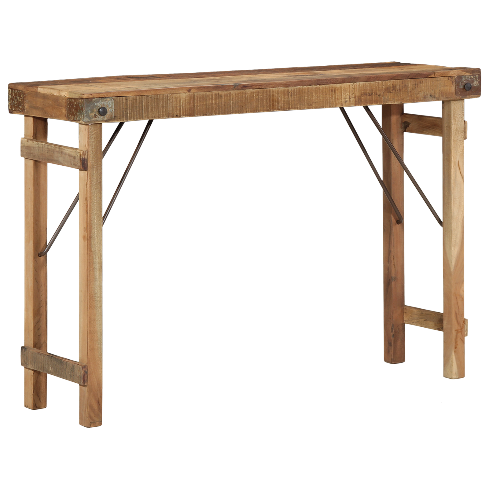 Console Table 110x35x76 cm Solid Wood Reclaimed - Image 2