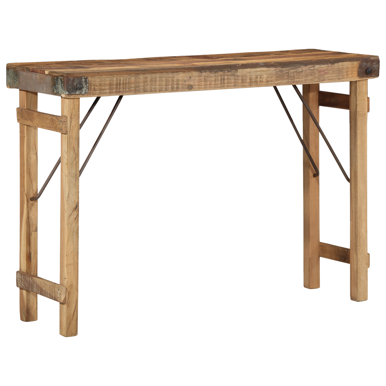 Console Table 110x35x76 cm Solid Wood Reclaimed - Image 3
