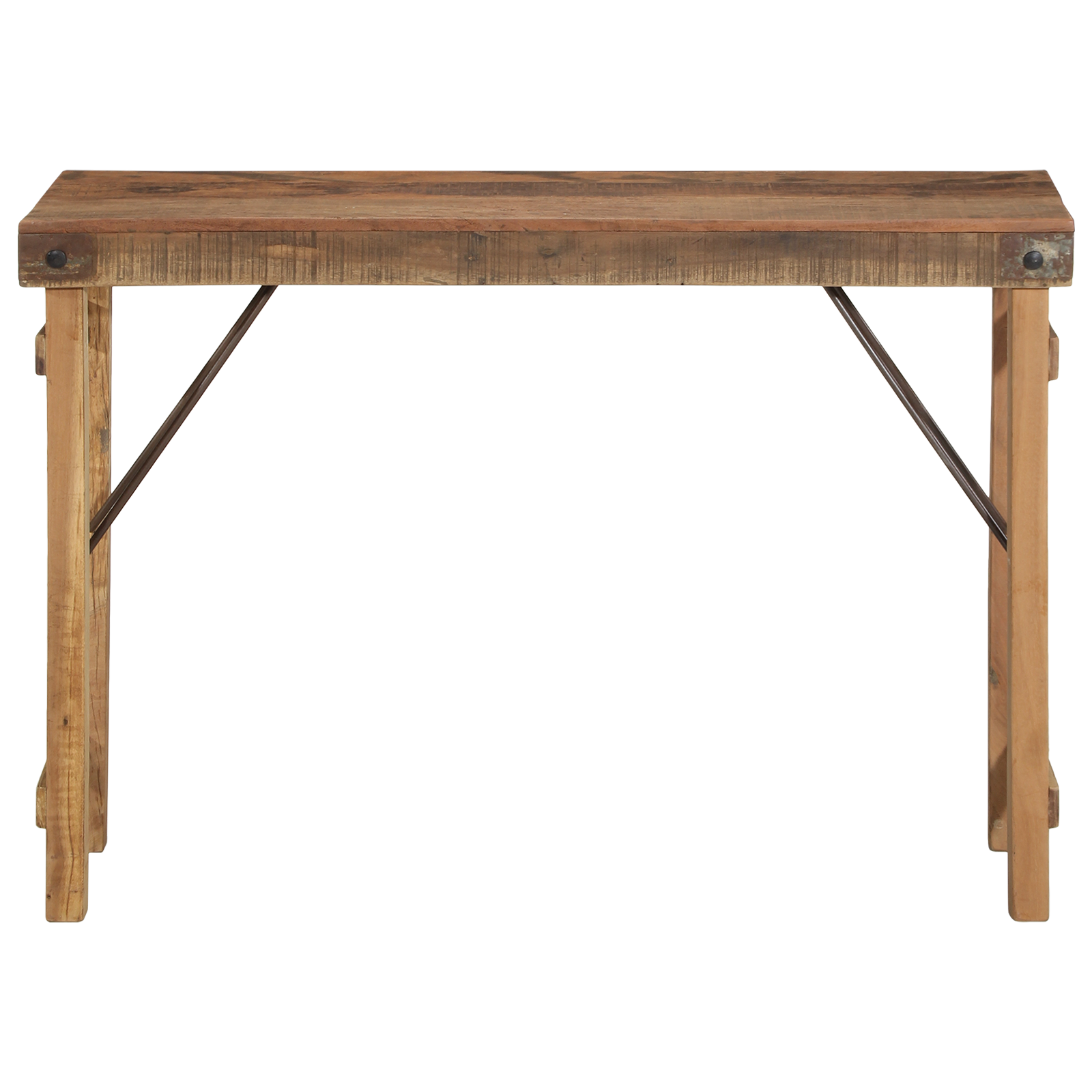 Console Table 110x35x76 cm Solid Wood Reclaimed - Image 4