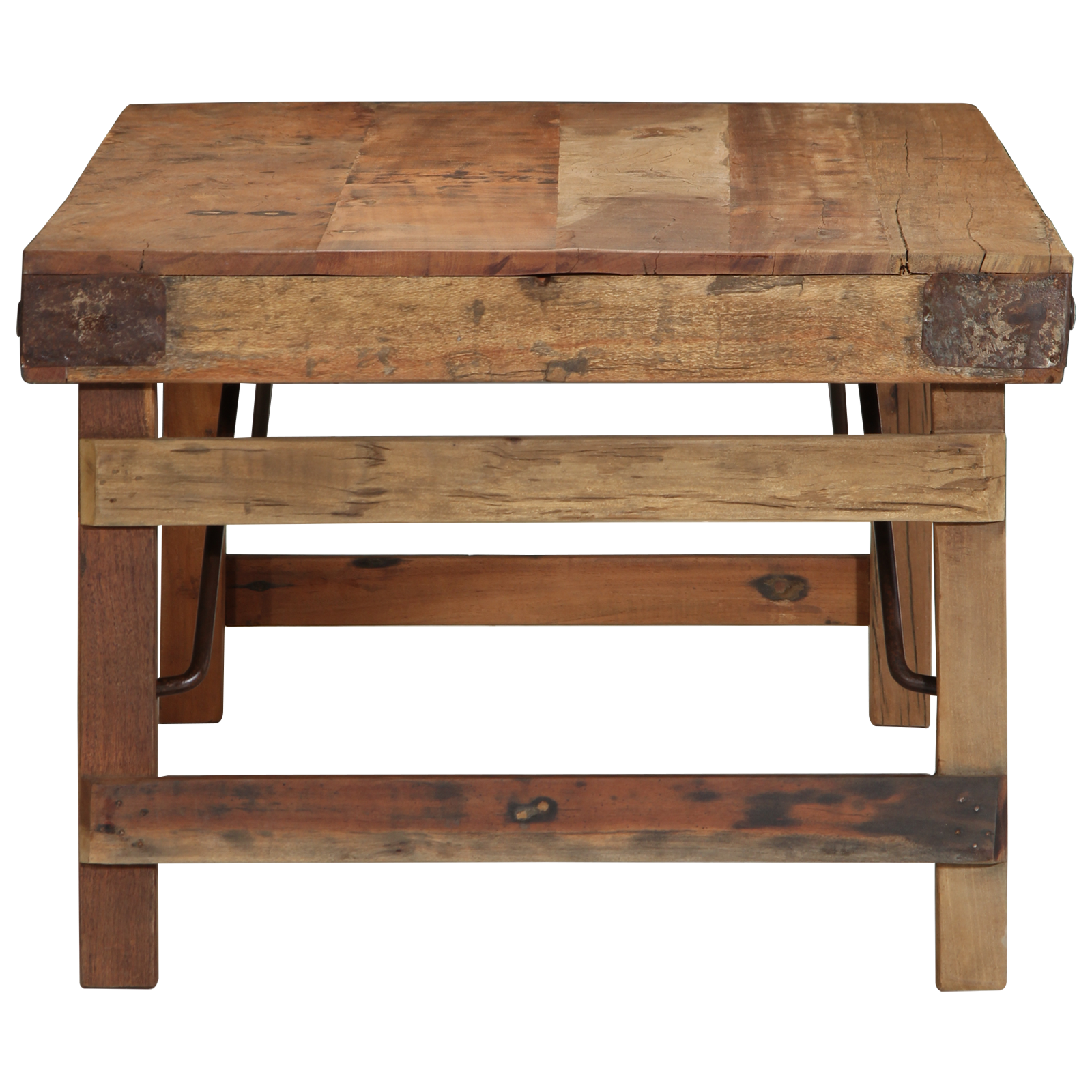 Coffee Table 110x55x40 cm Solid Wood Reclaimed - Image 5