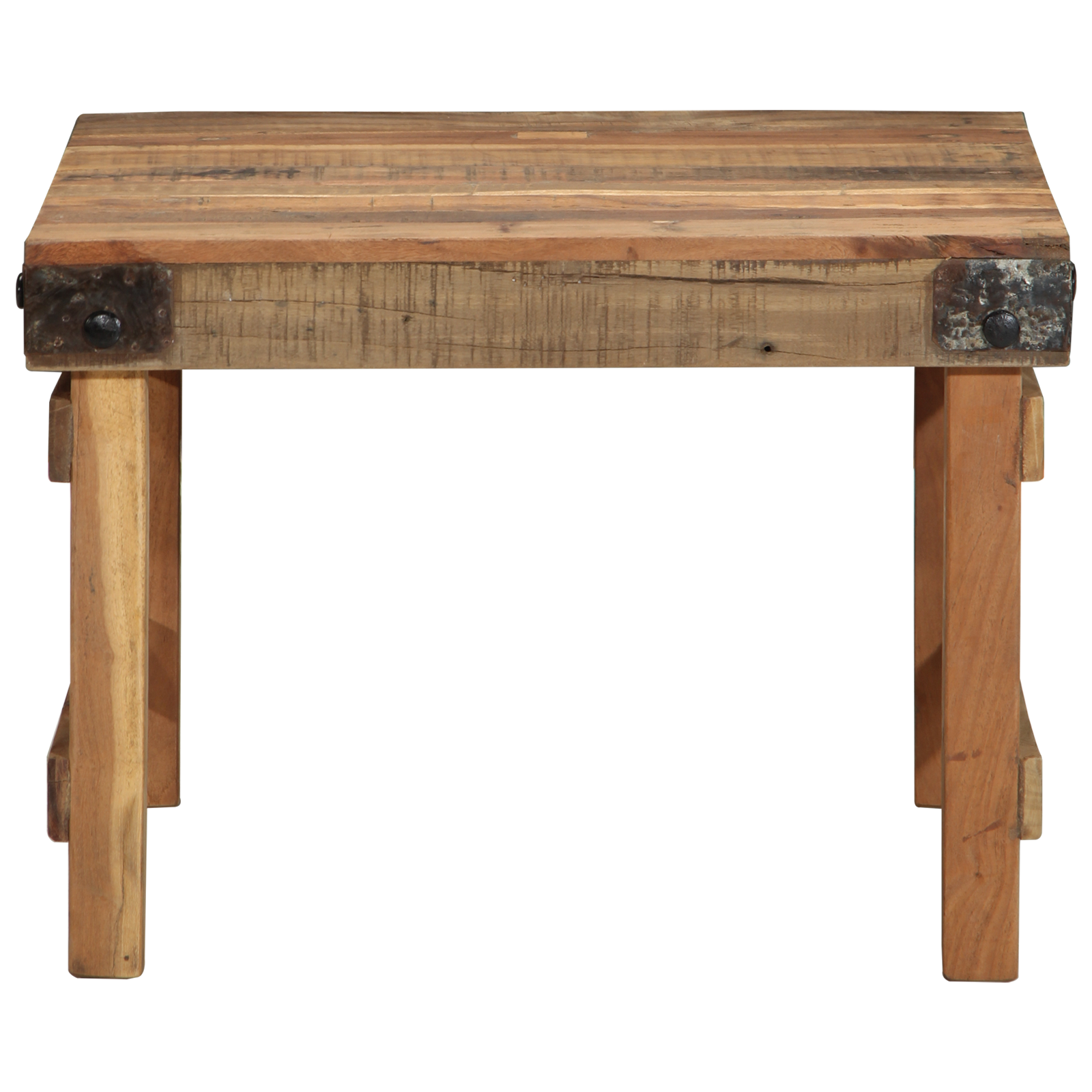 Coffee Table 55x60x40 cm Solid Wood Reclaimed - Image 3