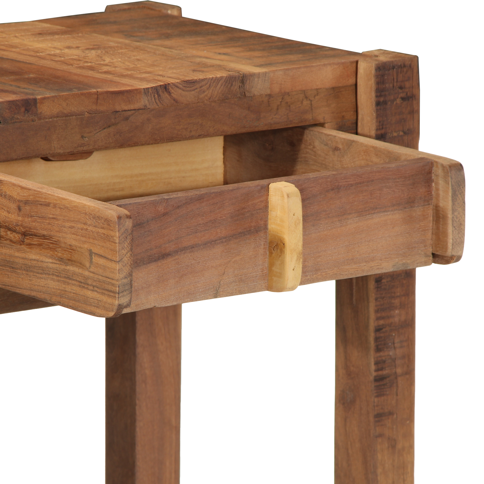 Console Table 107x33x76 cm Solid Wood Reclaimed - Image 10