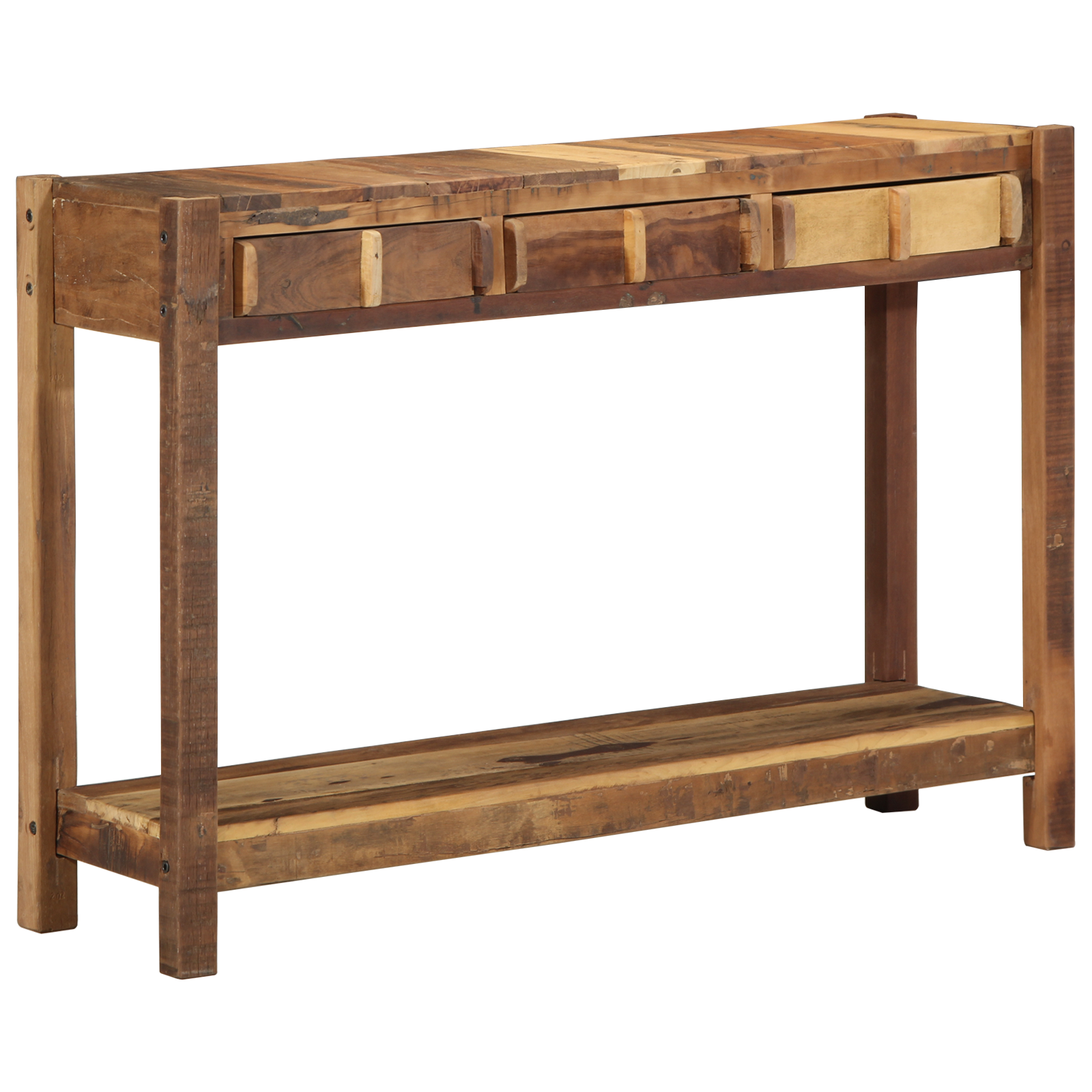 Console Tafel 107x33x76 cm Massief Hout Gerecycled