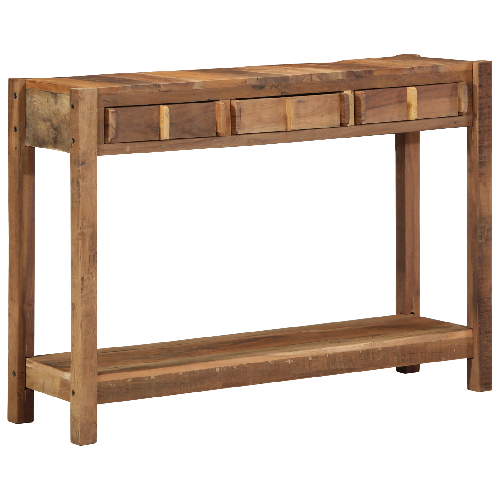 Console Table 107x33x76 cm Solid Wood Reclaimed - Image 2