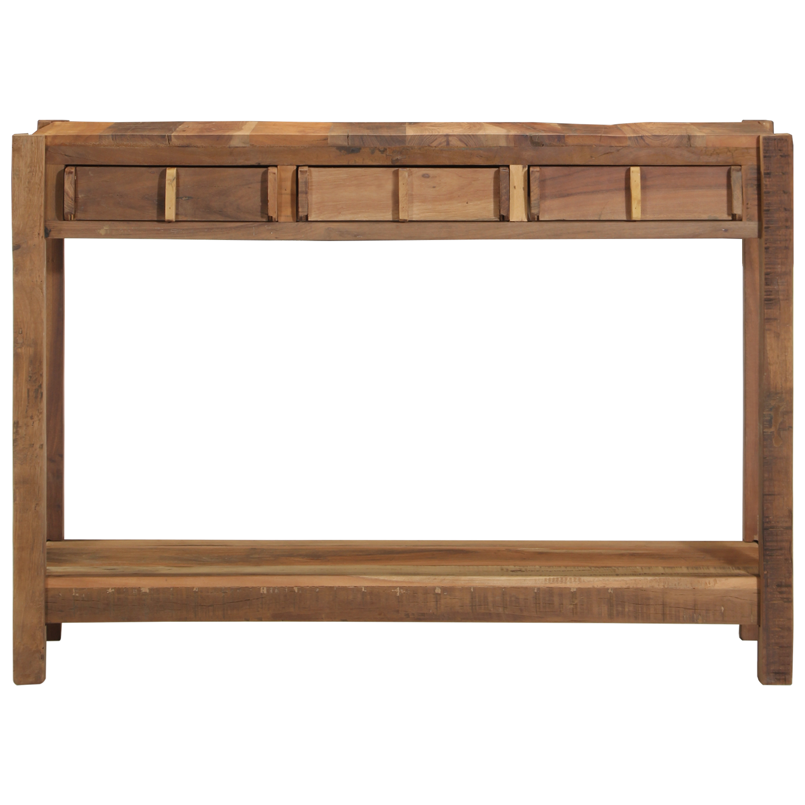 Console Table 107x33x76 cm Solid Wood Reclaimed - Image 4