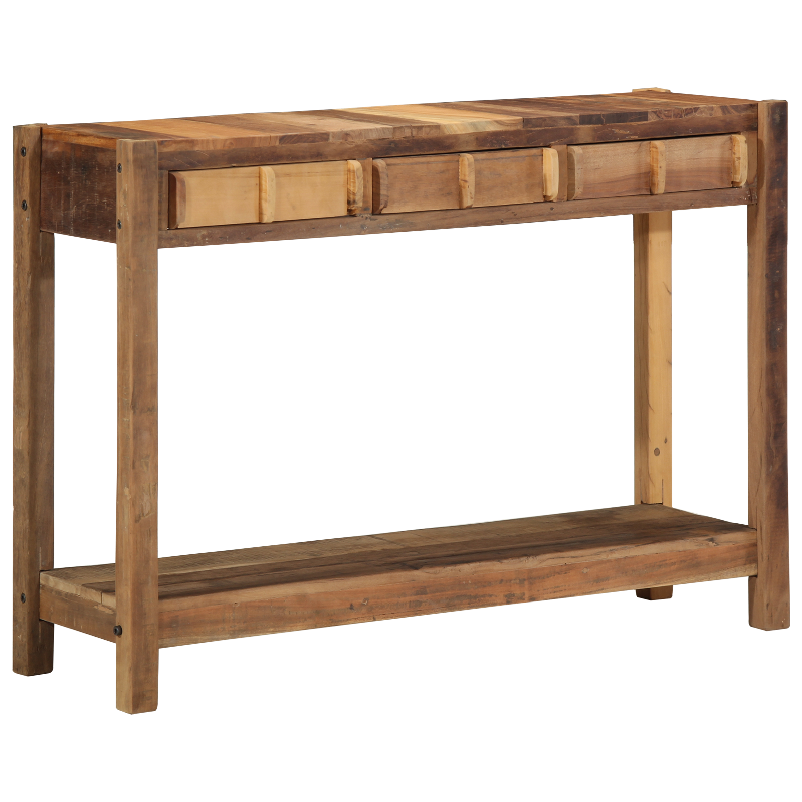 Console Table 107x33x76 cm Solid Wood Reclaimed - Image 8
