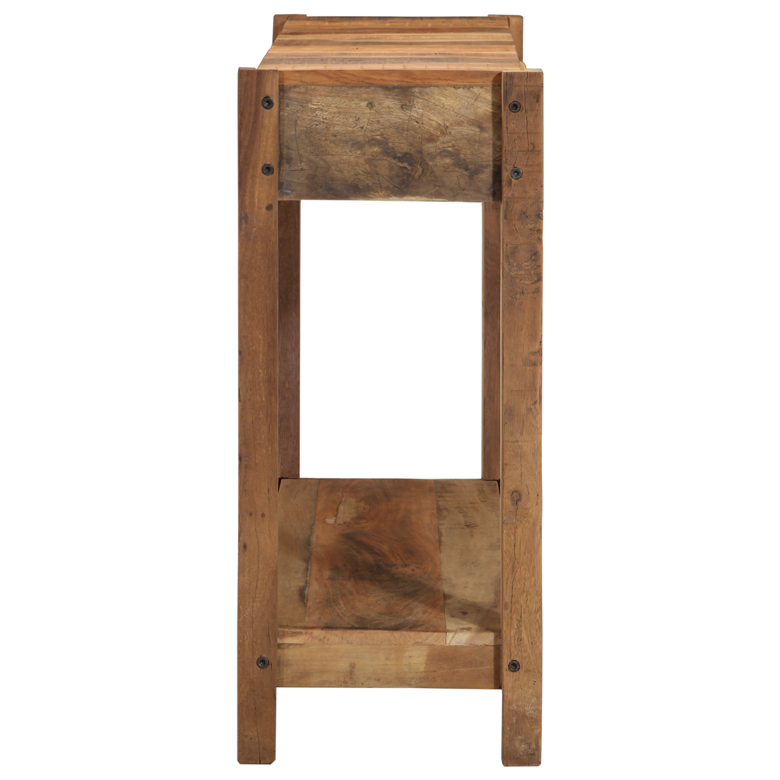 Console Table 107x33x76 cm Solid Wood Reclaimed - Image 5