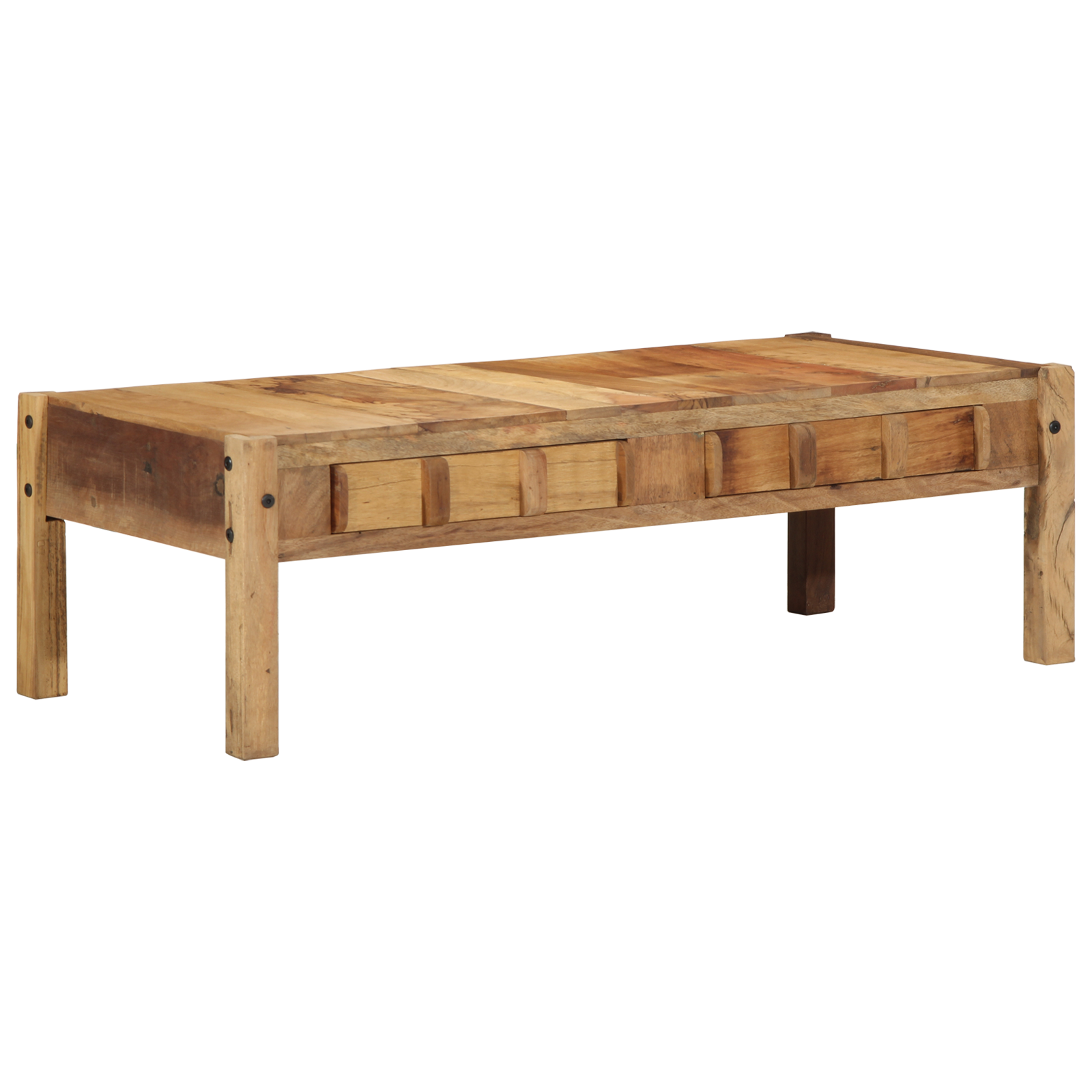 Coffee Table 110x55x35 cm Solid Wood Reclaimed