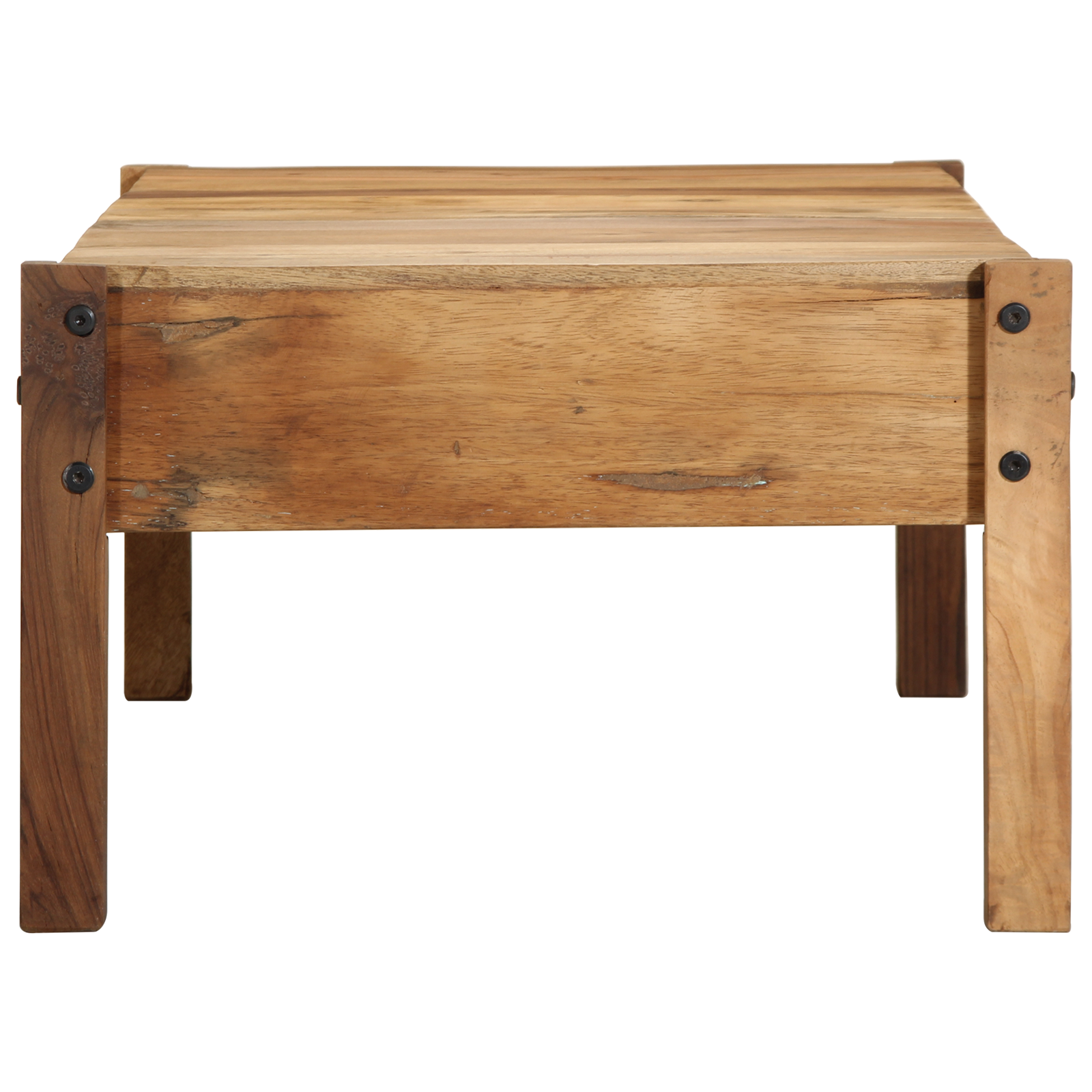 Coffee Table 110x55x35 cm Solid Wood Reclaimed - Image 5