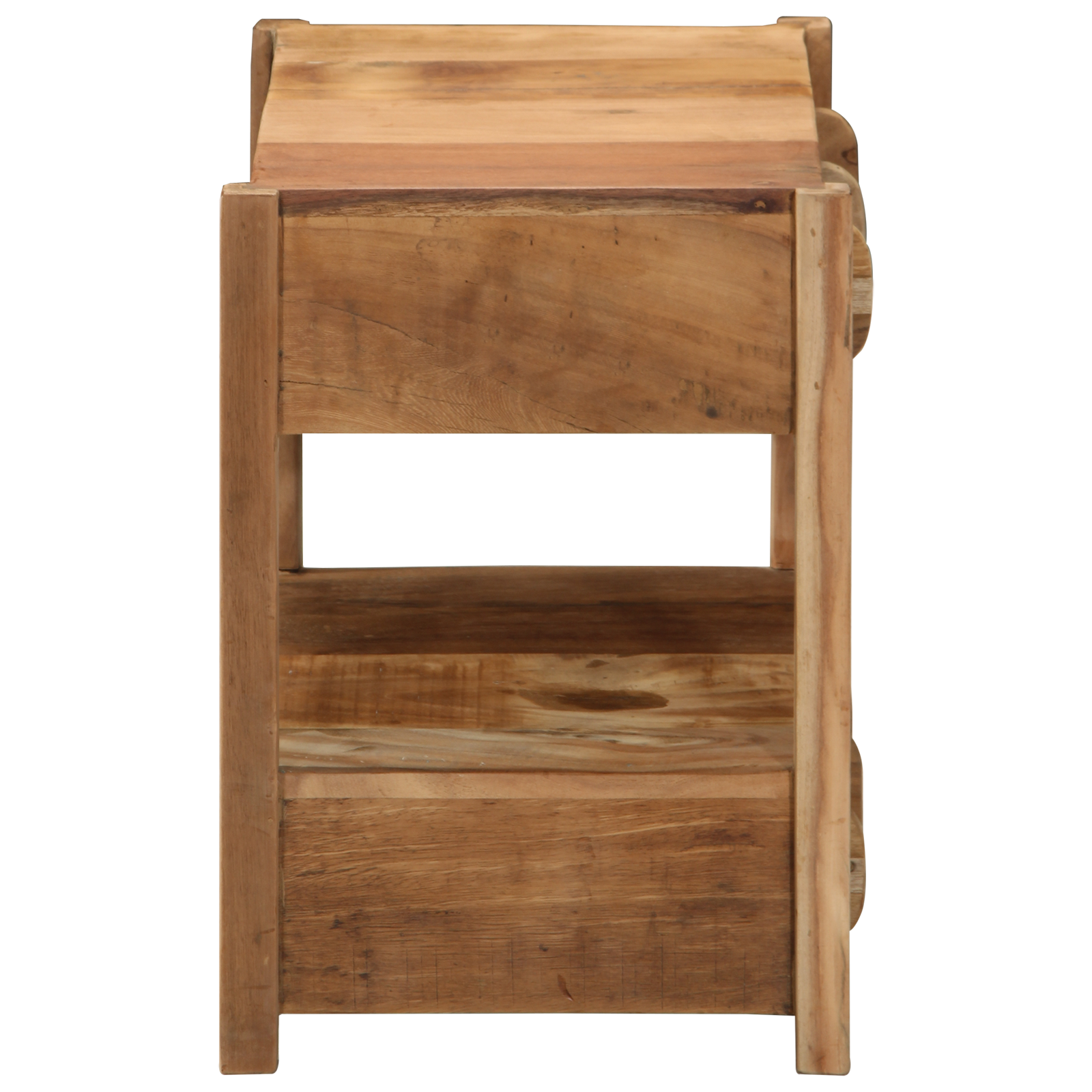 Side Table 43x32x46 cm Solid Wood Reclaimed - Image 4