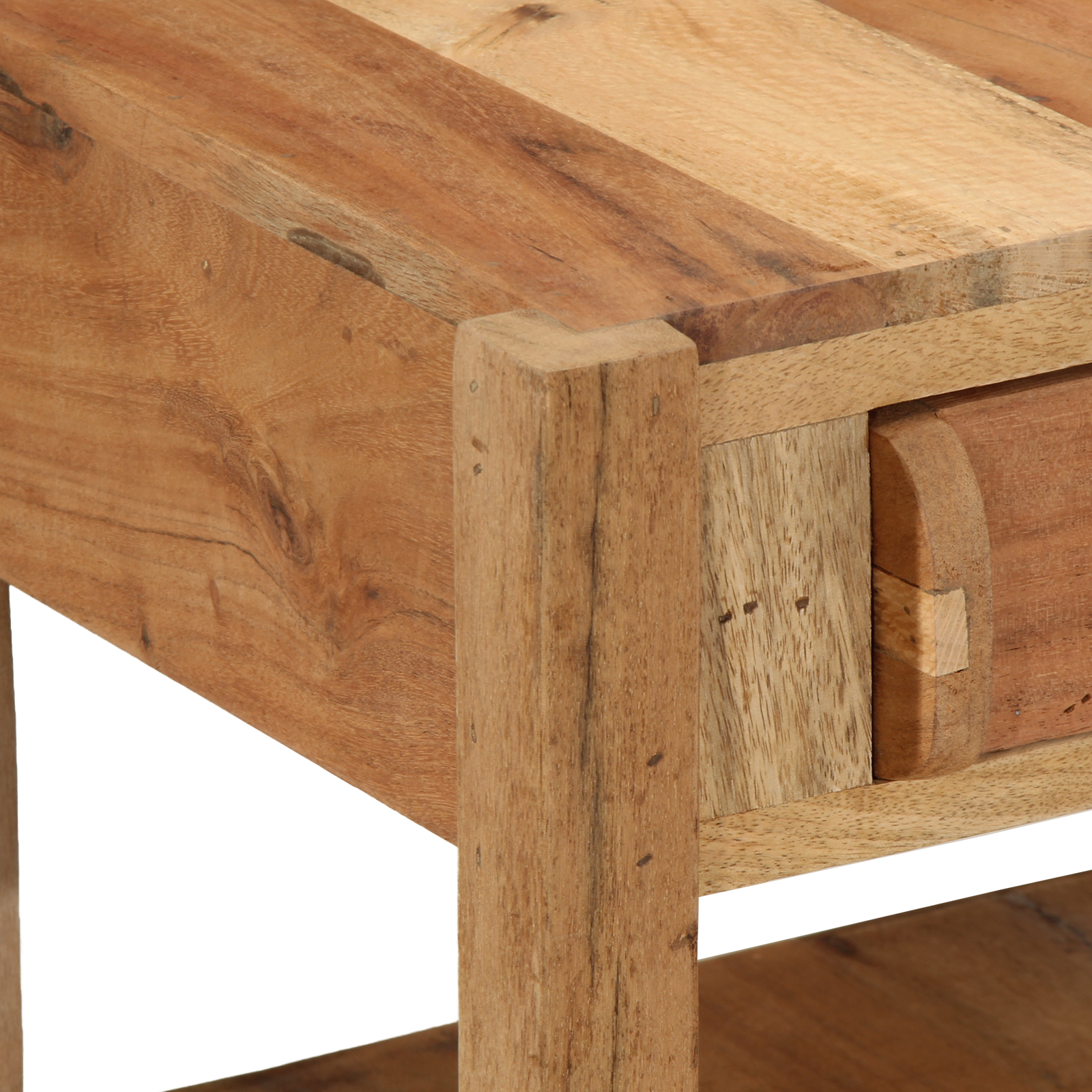 TV Cabinet 83x33x46 cm Solid Wood Reclaimed - Image 9