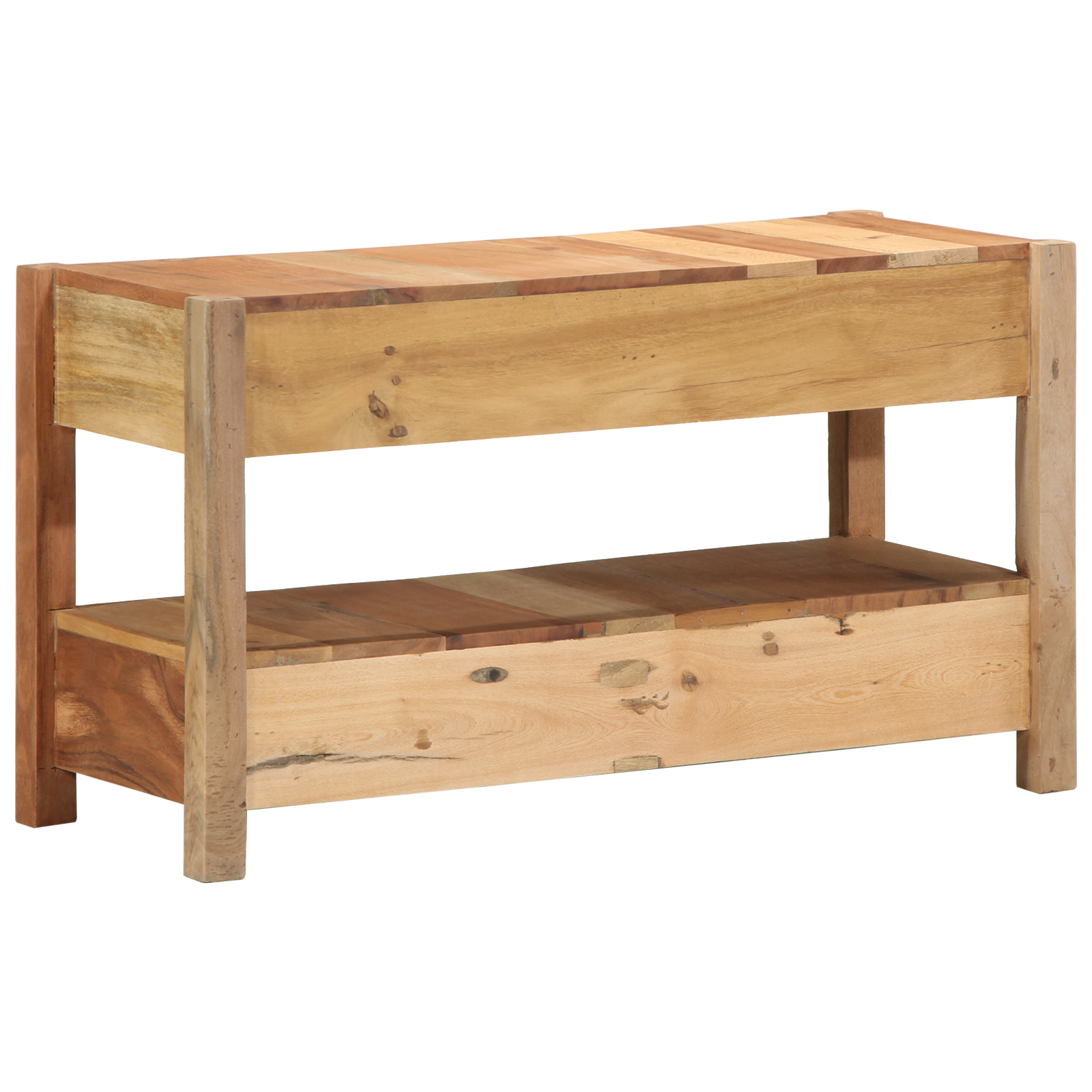 TV Cabinet 83x33x46 cm Solid Wood Reclaimed - Image 6