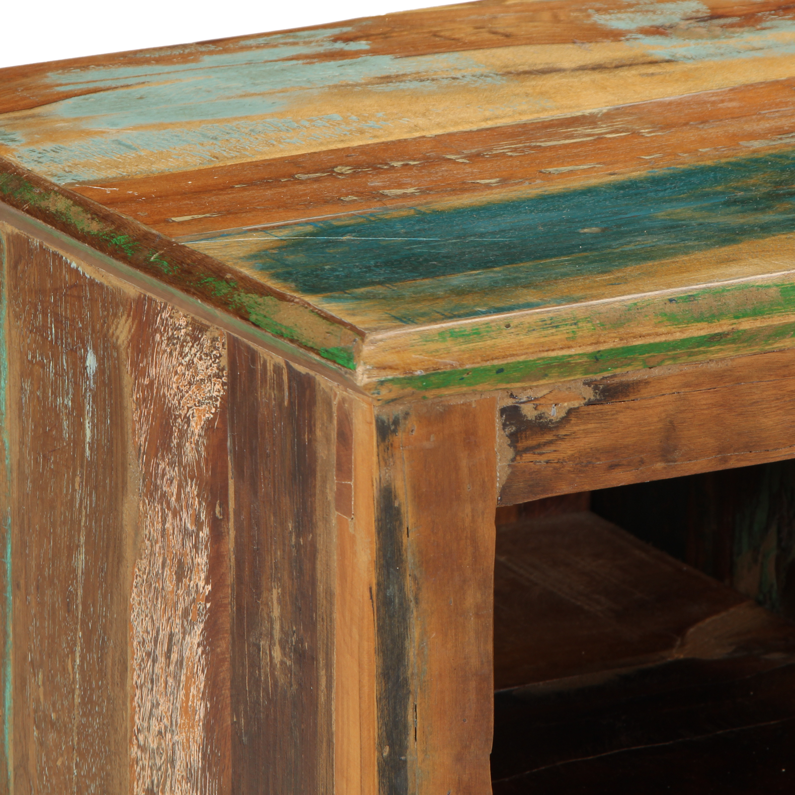 Shoe Bench 110x35x40 cm Solid Wood Reclaimed - Image 8