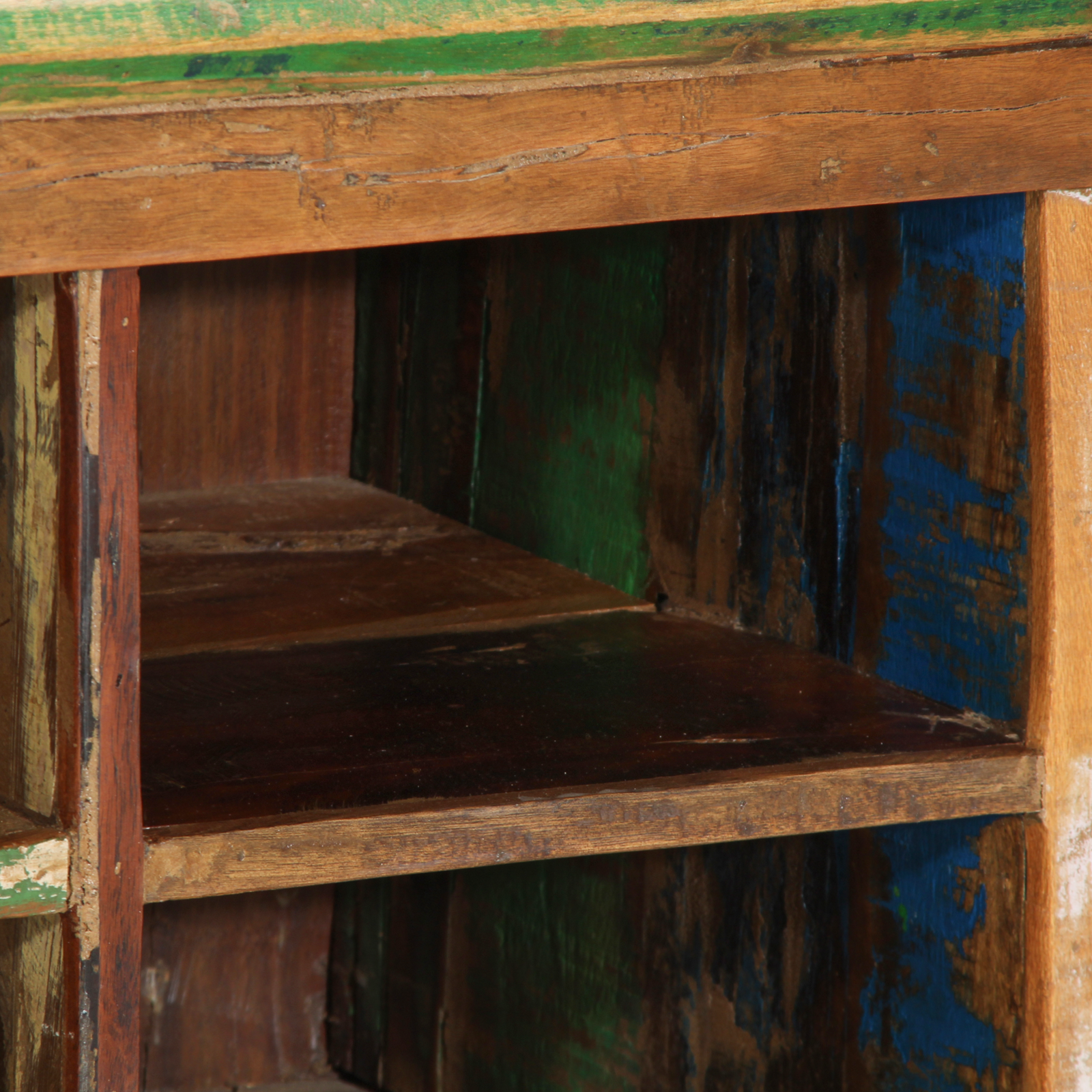 Shoe Bench 110x35x40 cm Solid Wood Reclaimed - Image 9