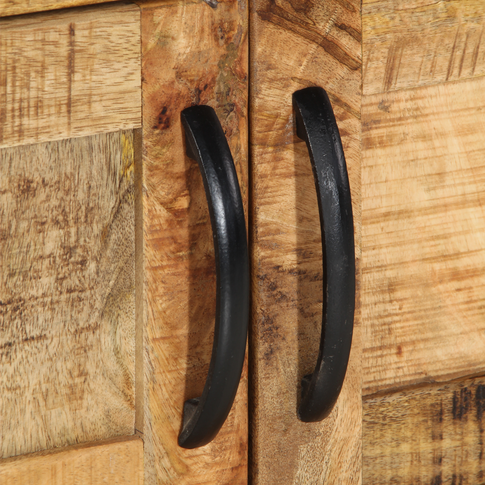 Coffee Table 90x50x40 cm Solid Wood Rough Mango - Image 10