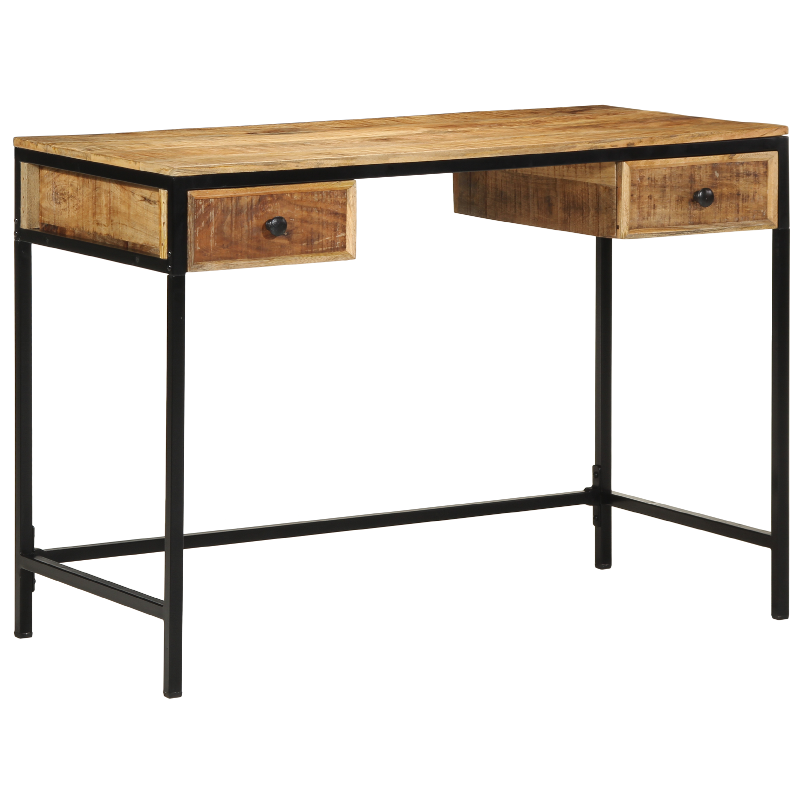 Desk 105x50x75 cm Solid Wood Mango - Image 3