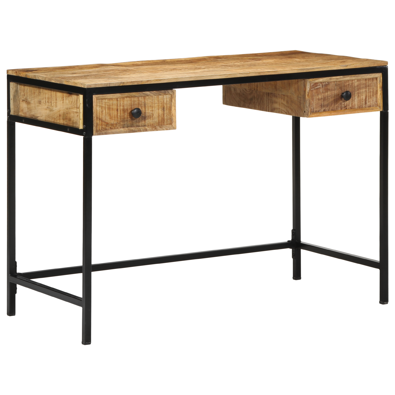 Bureau 105x50x75 cm van Massief Mango Hout