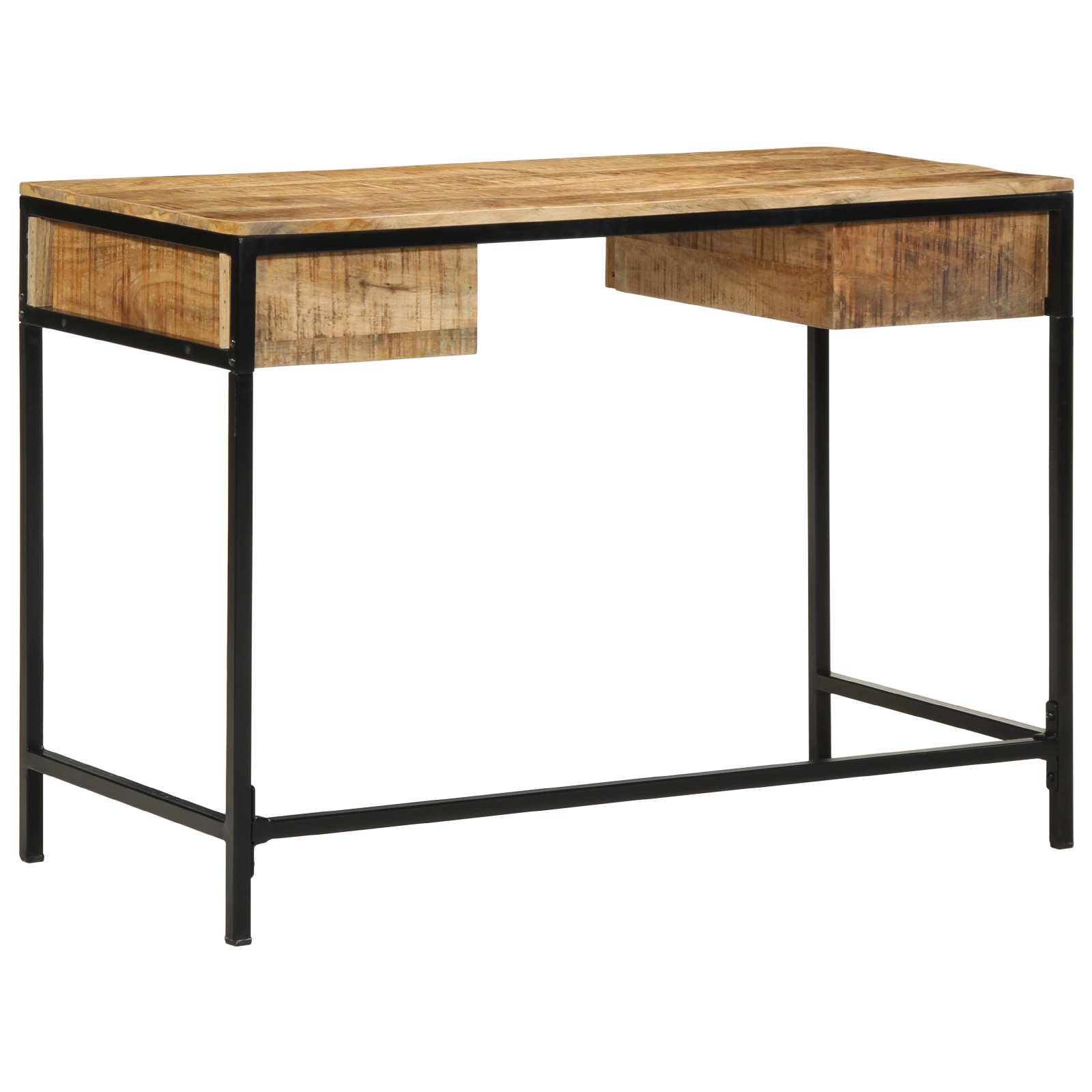 Desk 105x50x75 cm Solid Wood Mango - Image 7