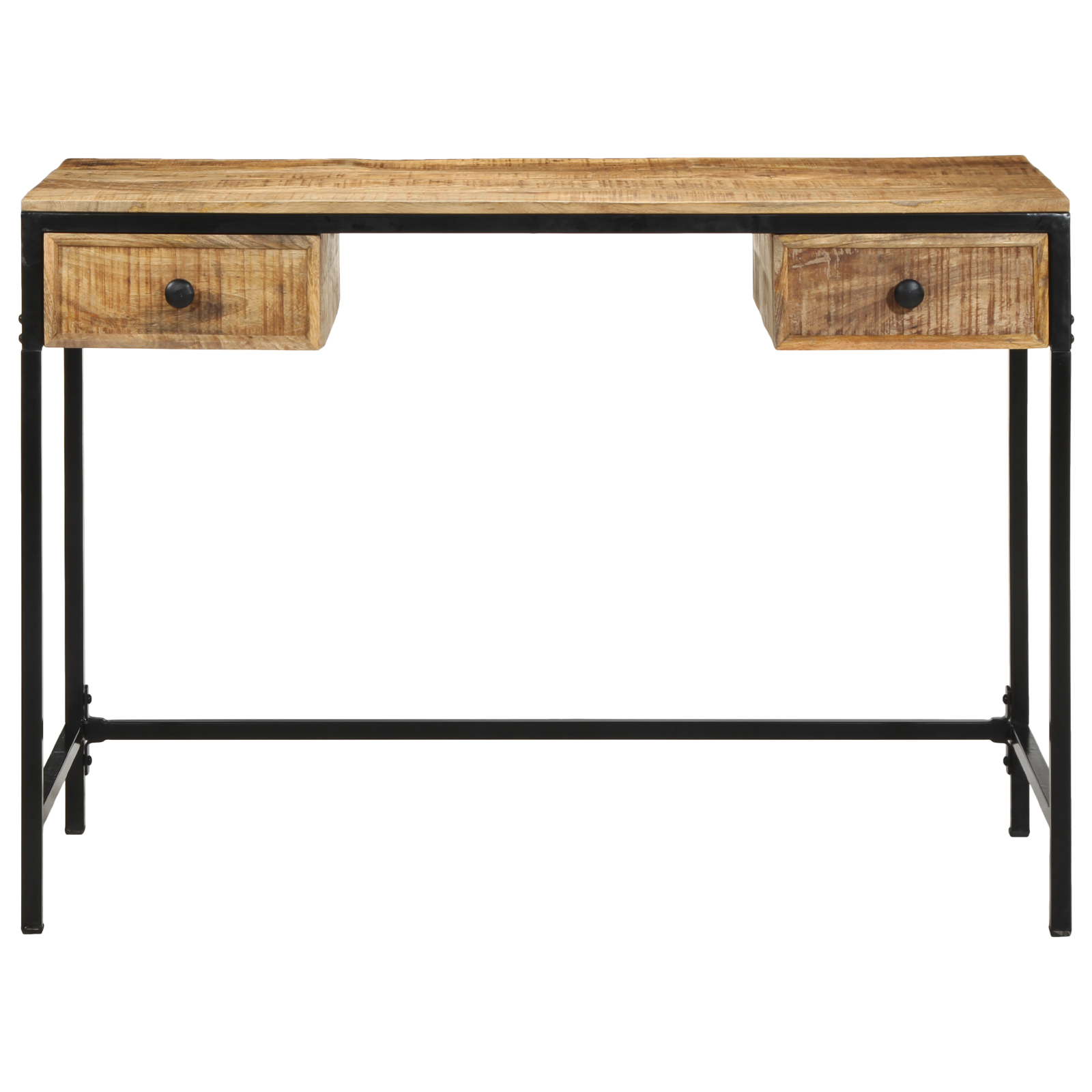 Desk 105x50x75 cm Solid Wood Mango - Image 5