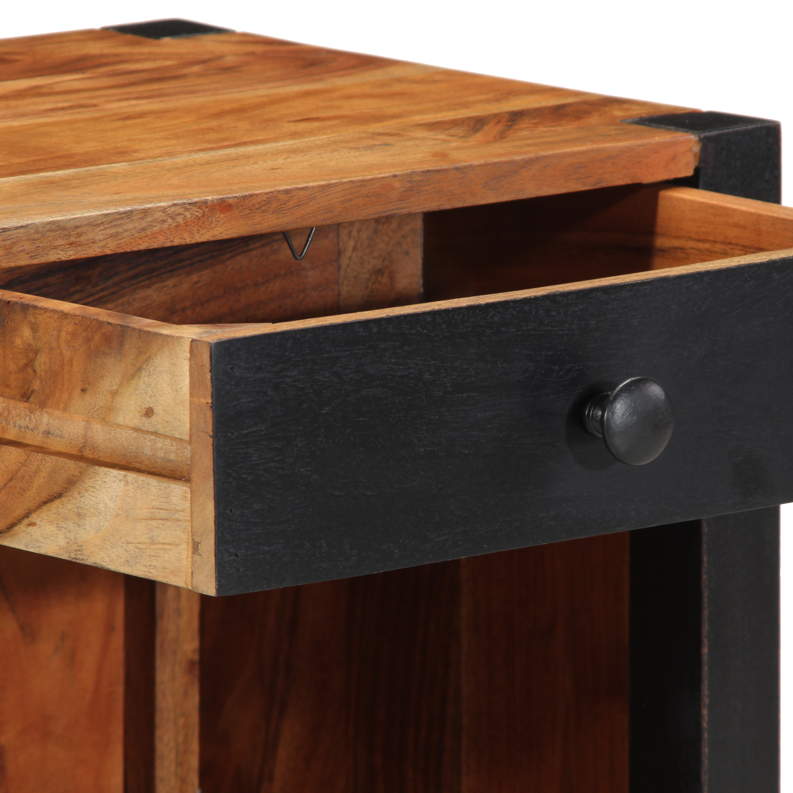 Bedside Cabinet 40x35x50 cm Solid Wood Acacia - Image 9