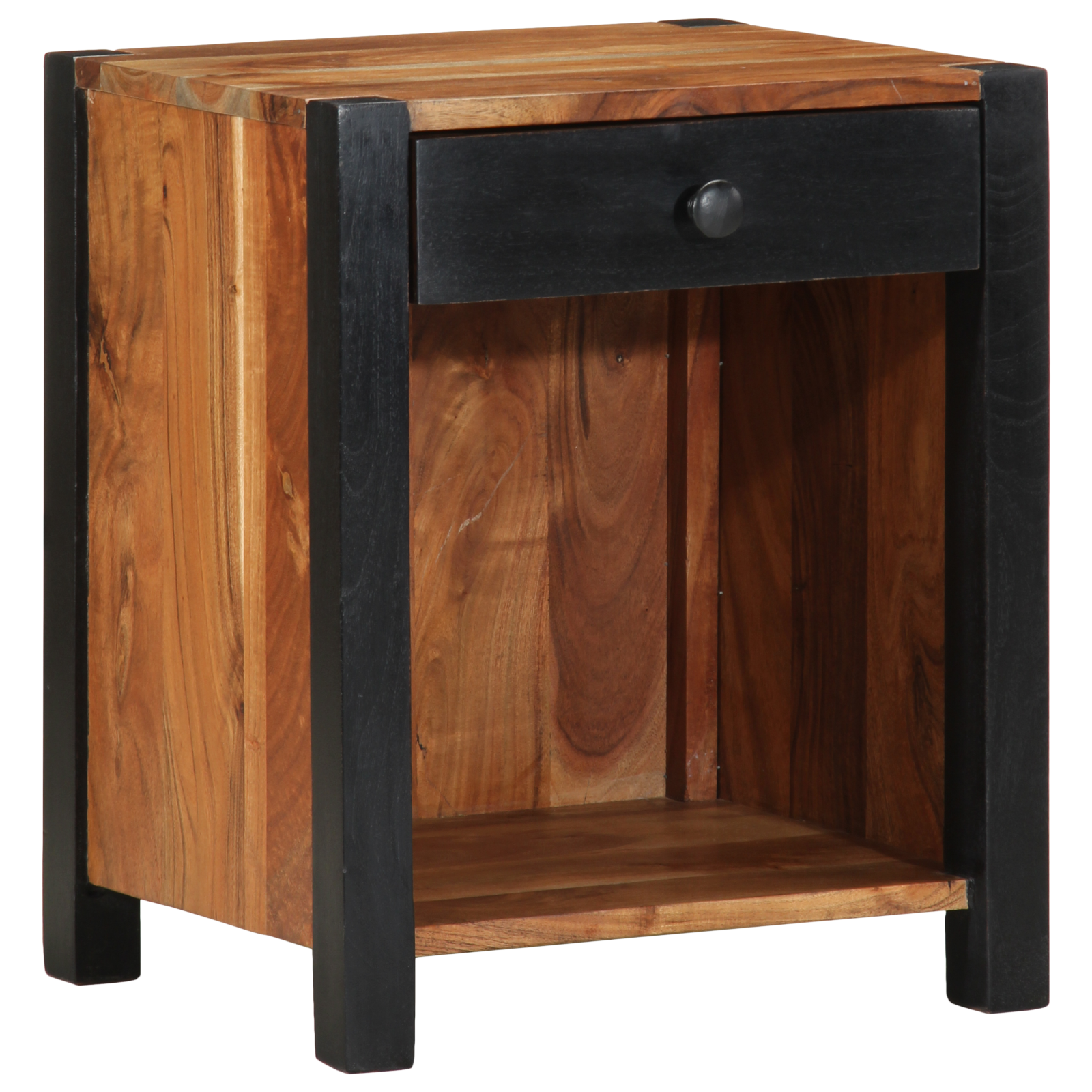 Bedside Cabinet 40x35x50 cm Solid Wood Acacia - Image 3
