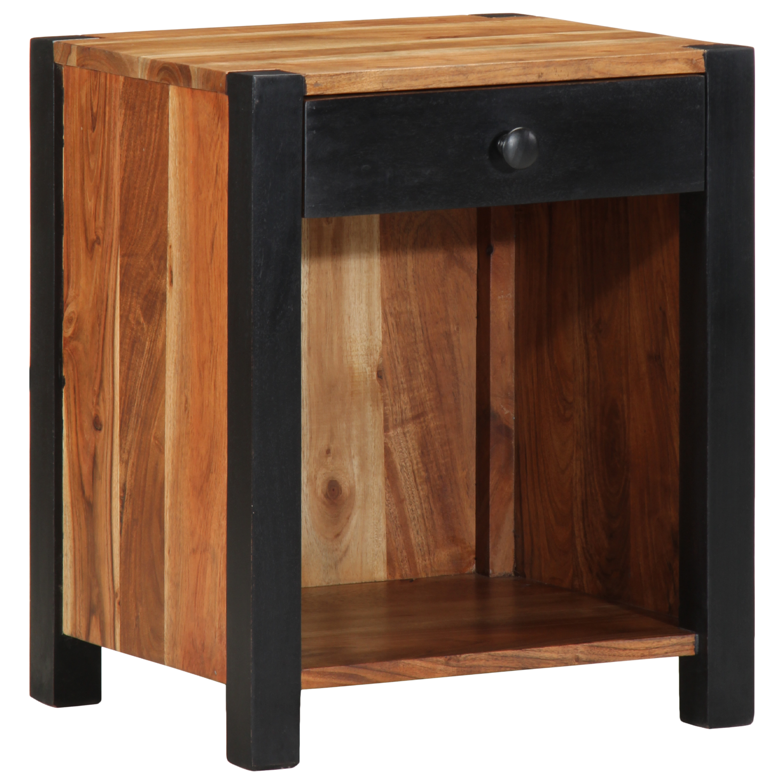 Bedside Cabinet 40x35x50 cm Solid Wood Acacia - Image 4